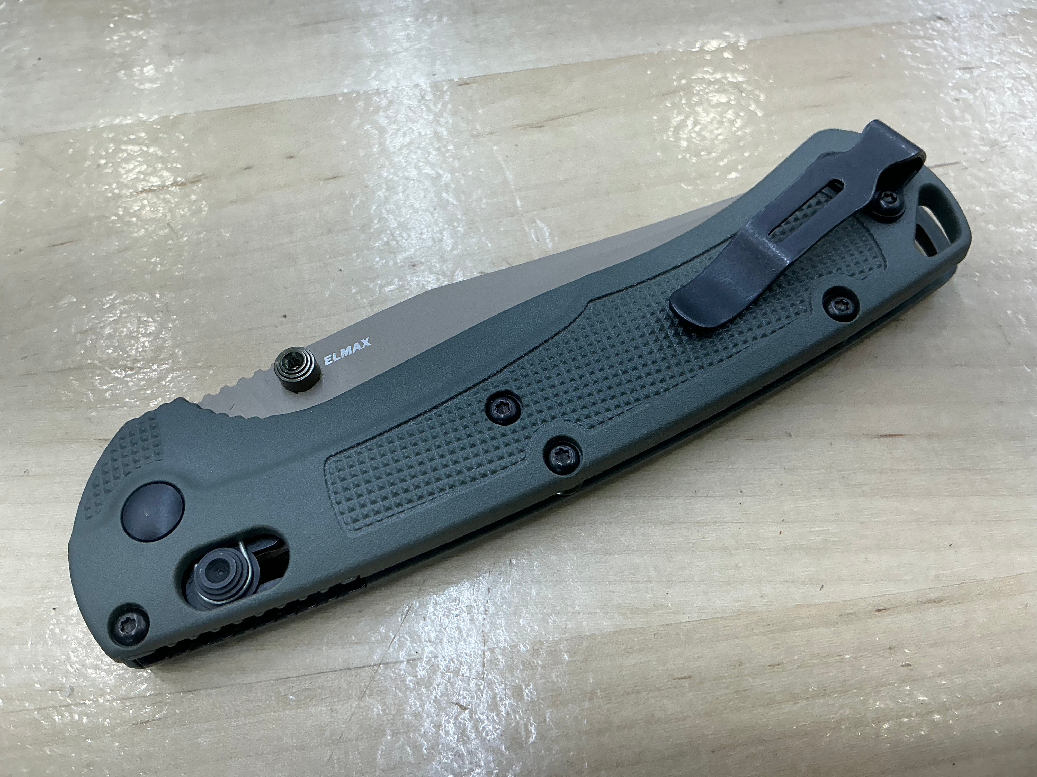 Benchmade Taggedout Upgraded ELMAX 15536TN-02