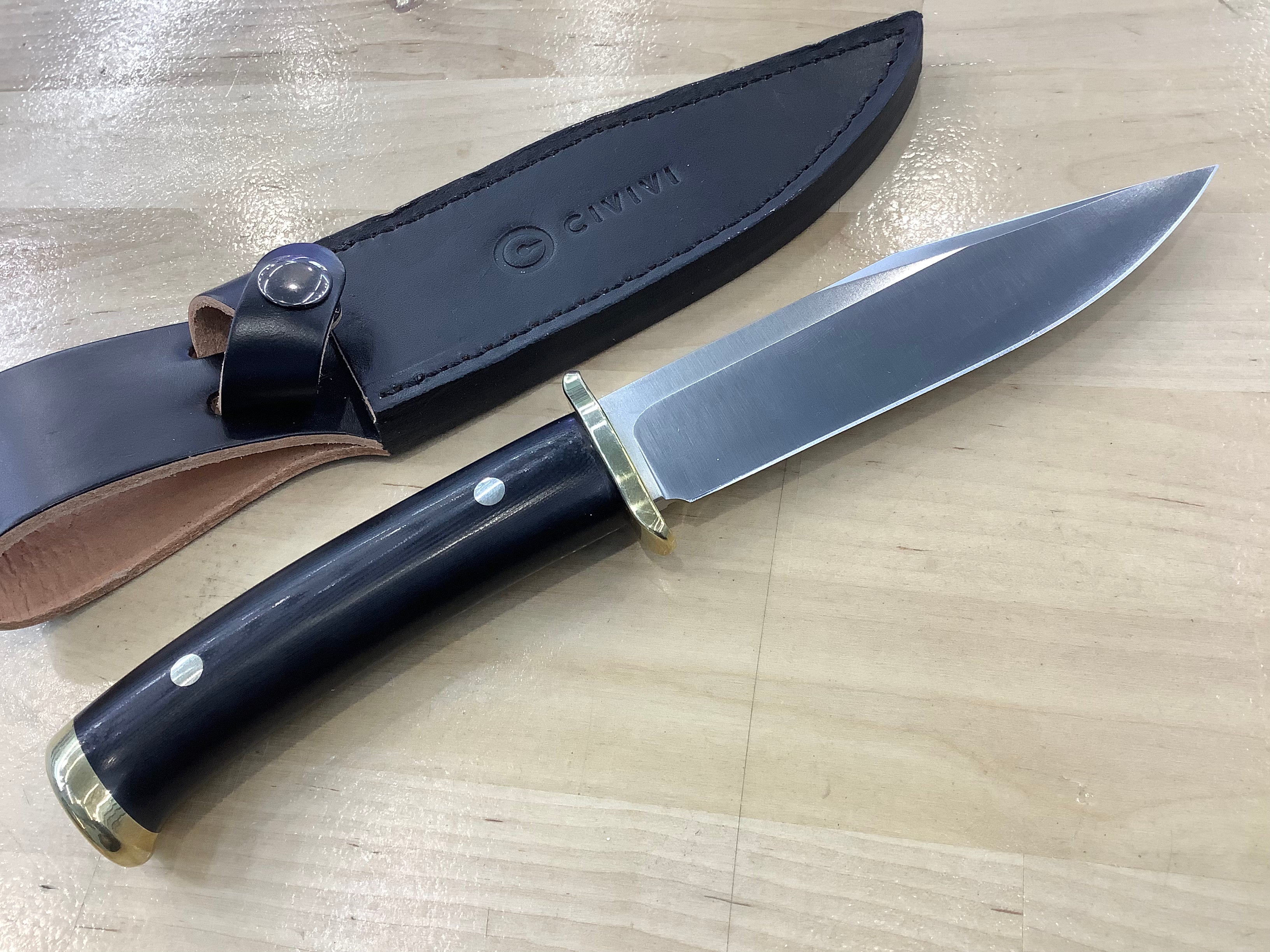CIVIVI Teton Tickler Fixed Blade Knife G10 handle (5.45" D2 Blade) C20072-1