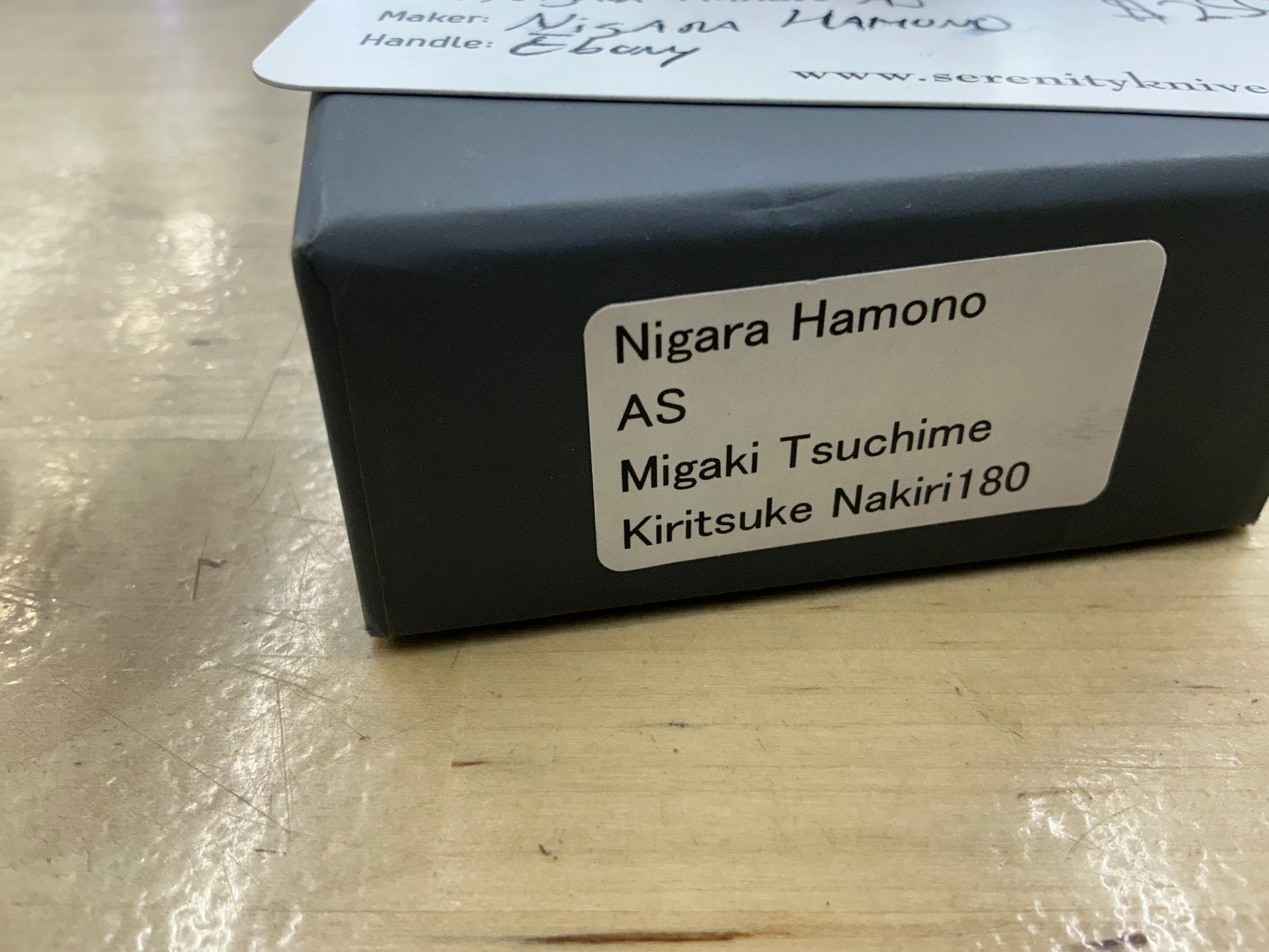 Niagara Kiritsuke Nakiri 166mm