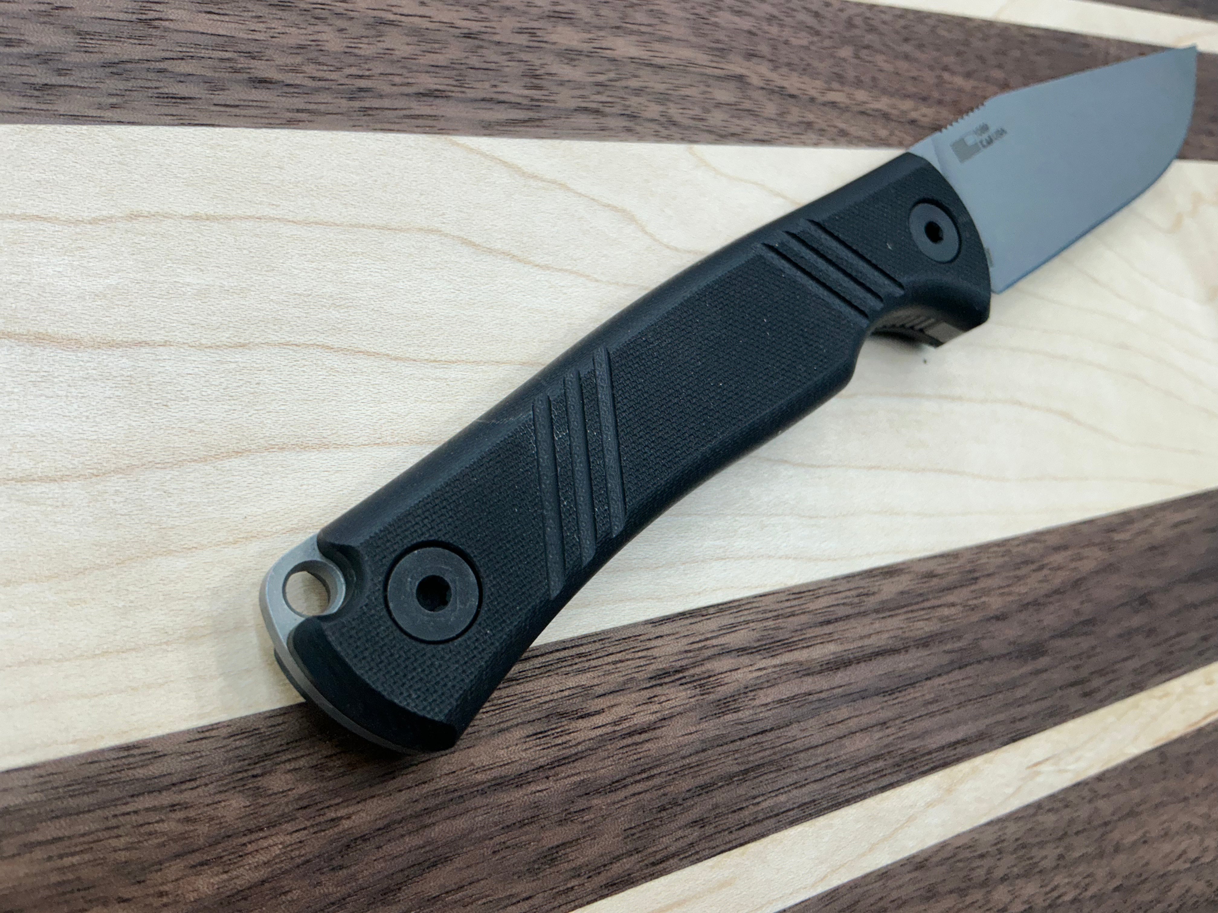 Kershaw Pack Mule Fixed Blade Knife Black G-10 (3.9" Working) 1089