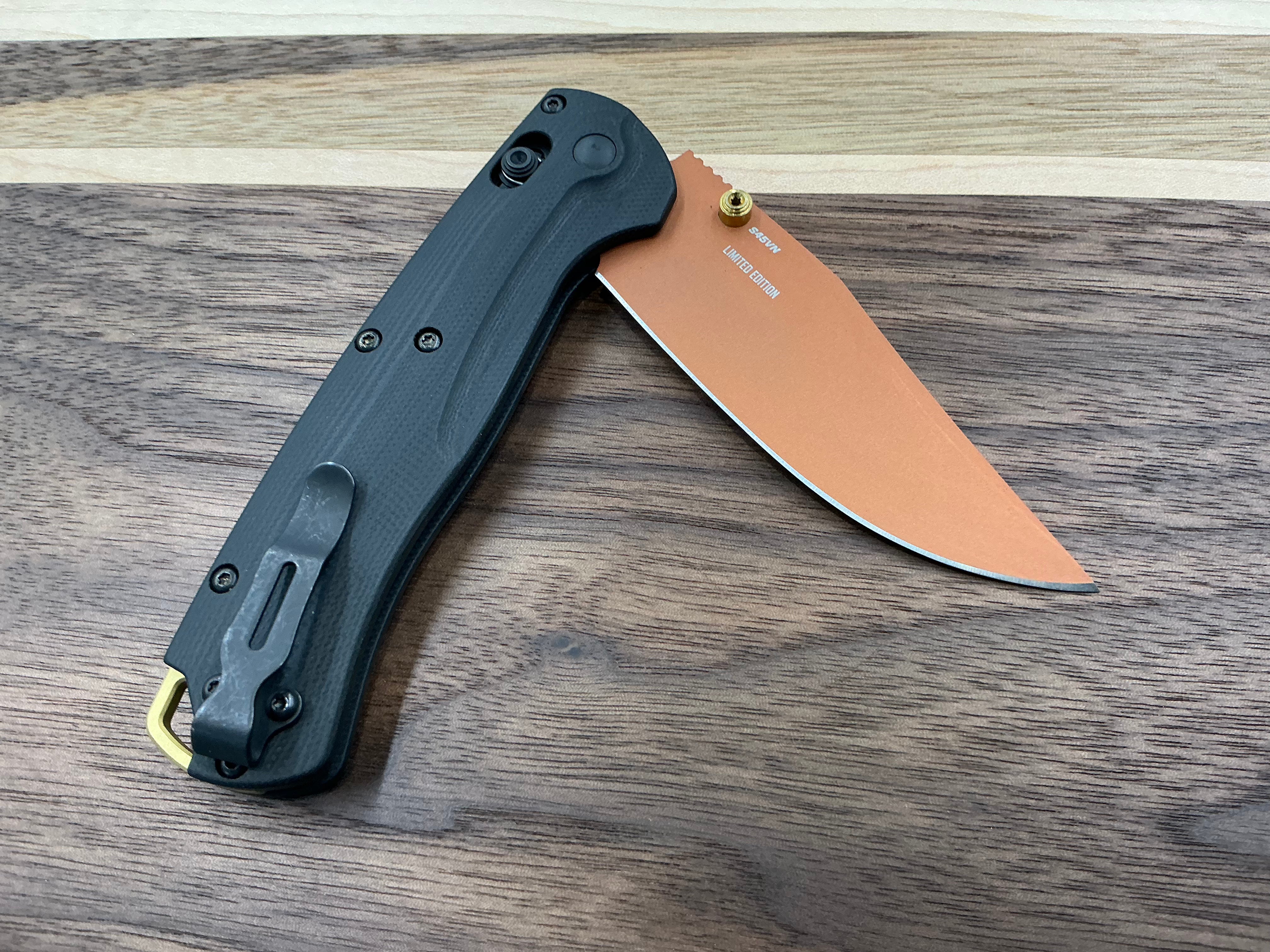 Benchmade Taggedout LIMITED EDITION CPM S45VN 15536CR-2501