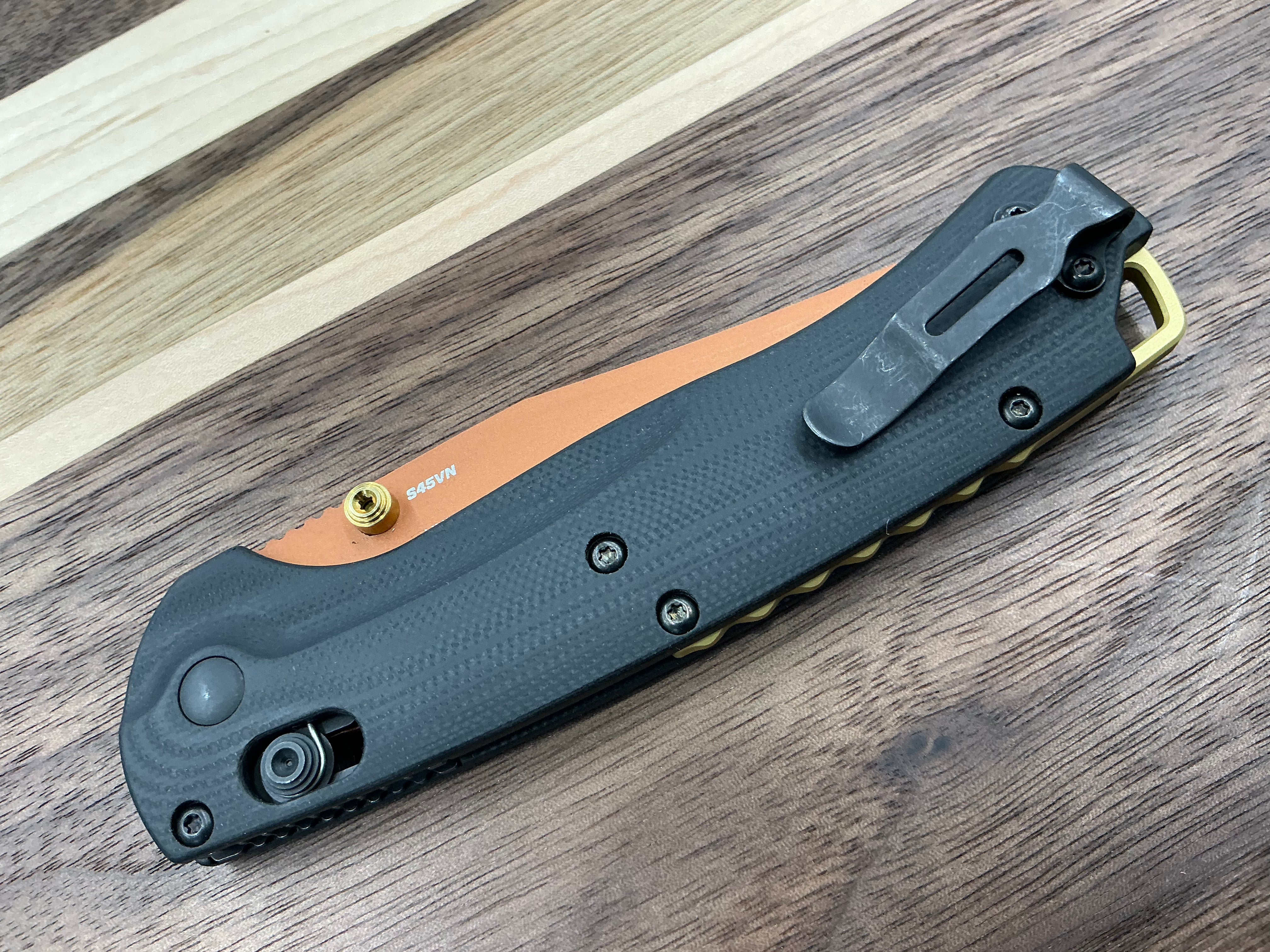 Benchmade Taggedout LIMITED EDITION CPM S45VN 15536CR-2501
