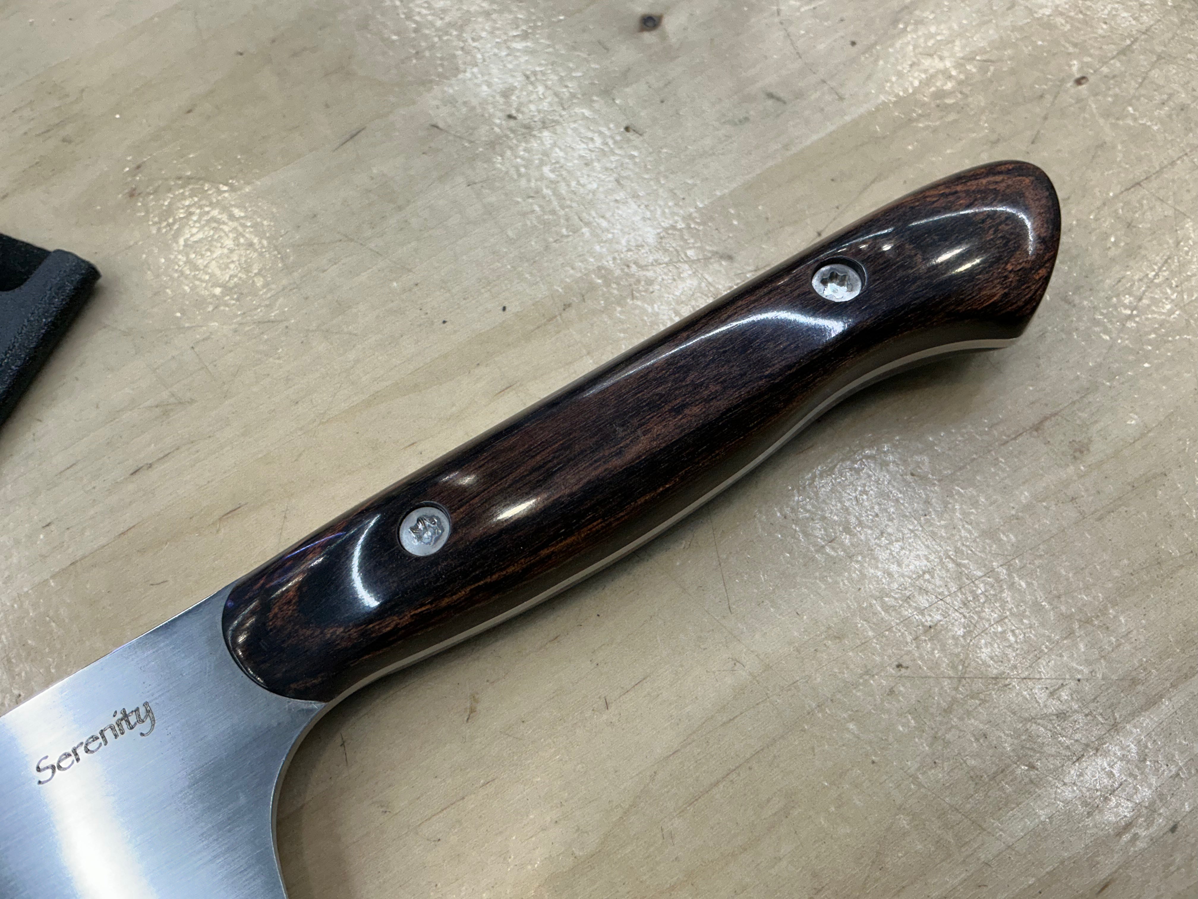 Walnut Gyuto - CPM154 - Liberty Wood Handle