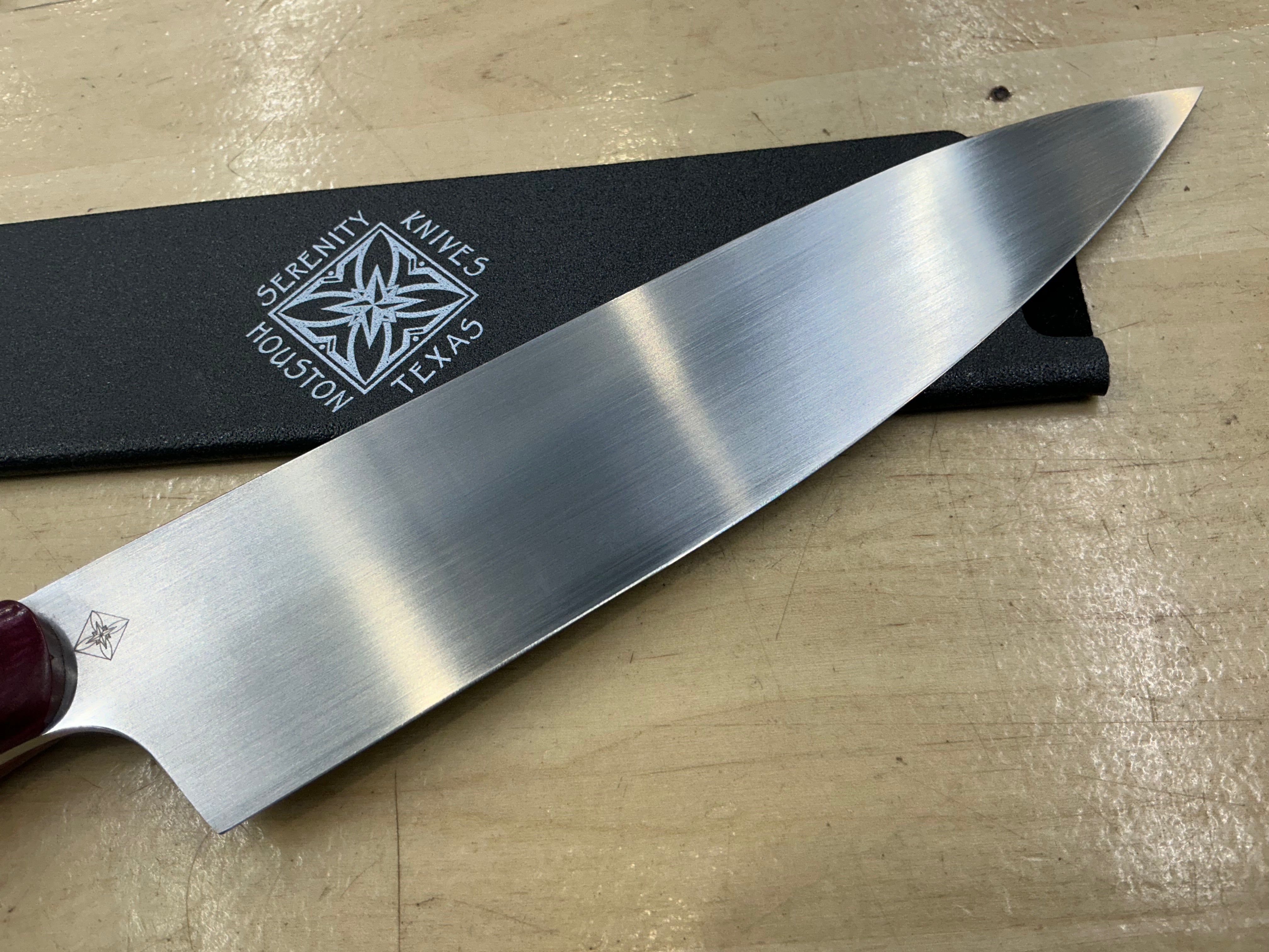 Fuchsia Gyuto - CPM154 - Liberty Wood Handle