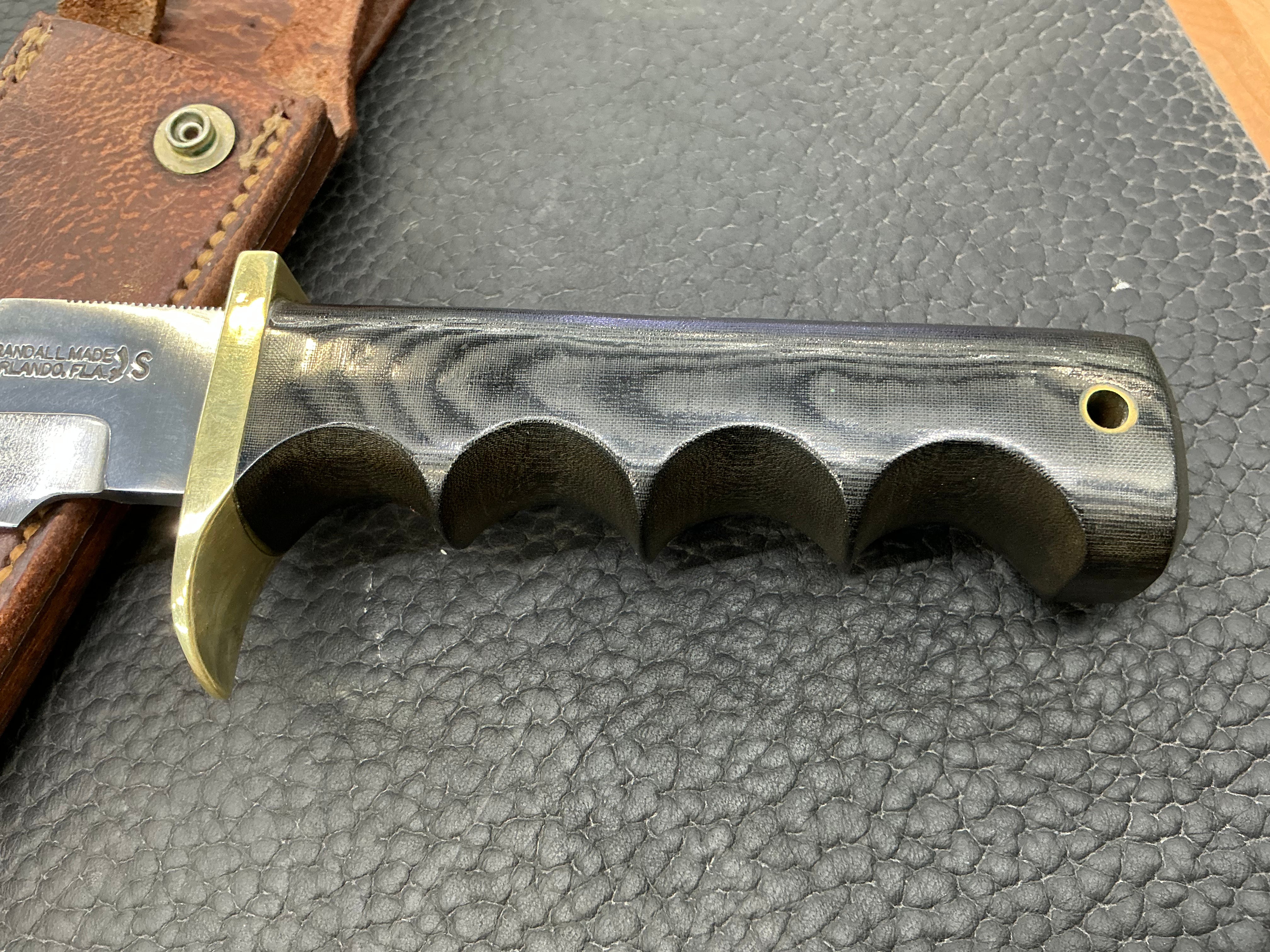 Randall Knives Model 16 Stainless-serrated back