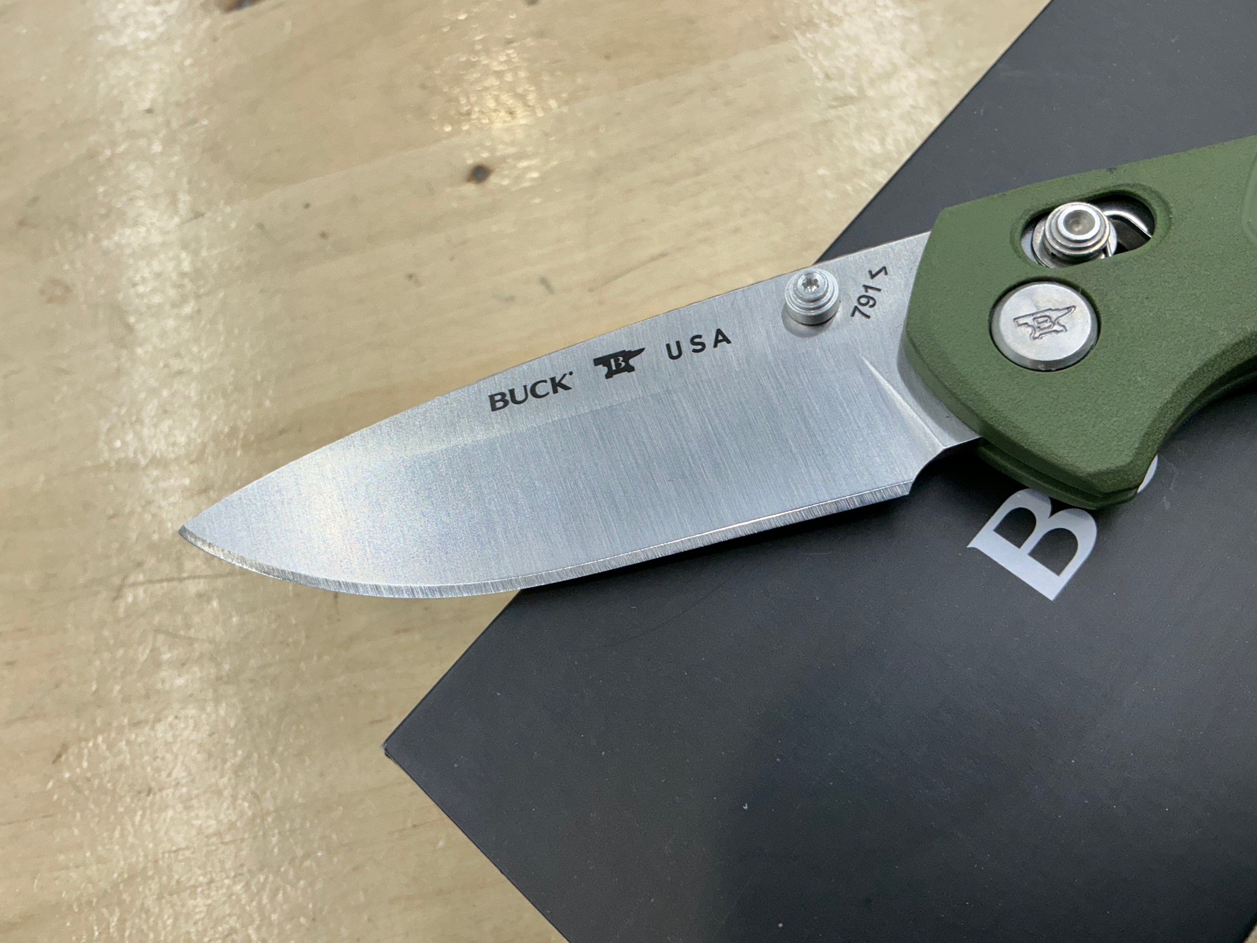 Buck Range Pro - 154CM - Green G.F.N.