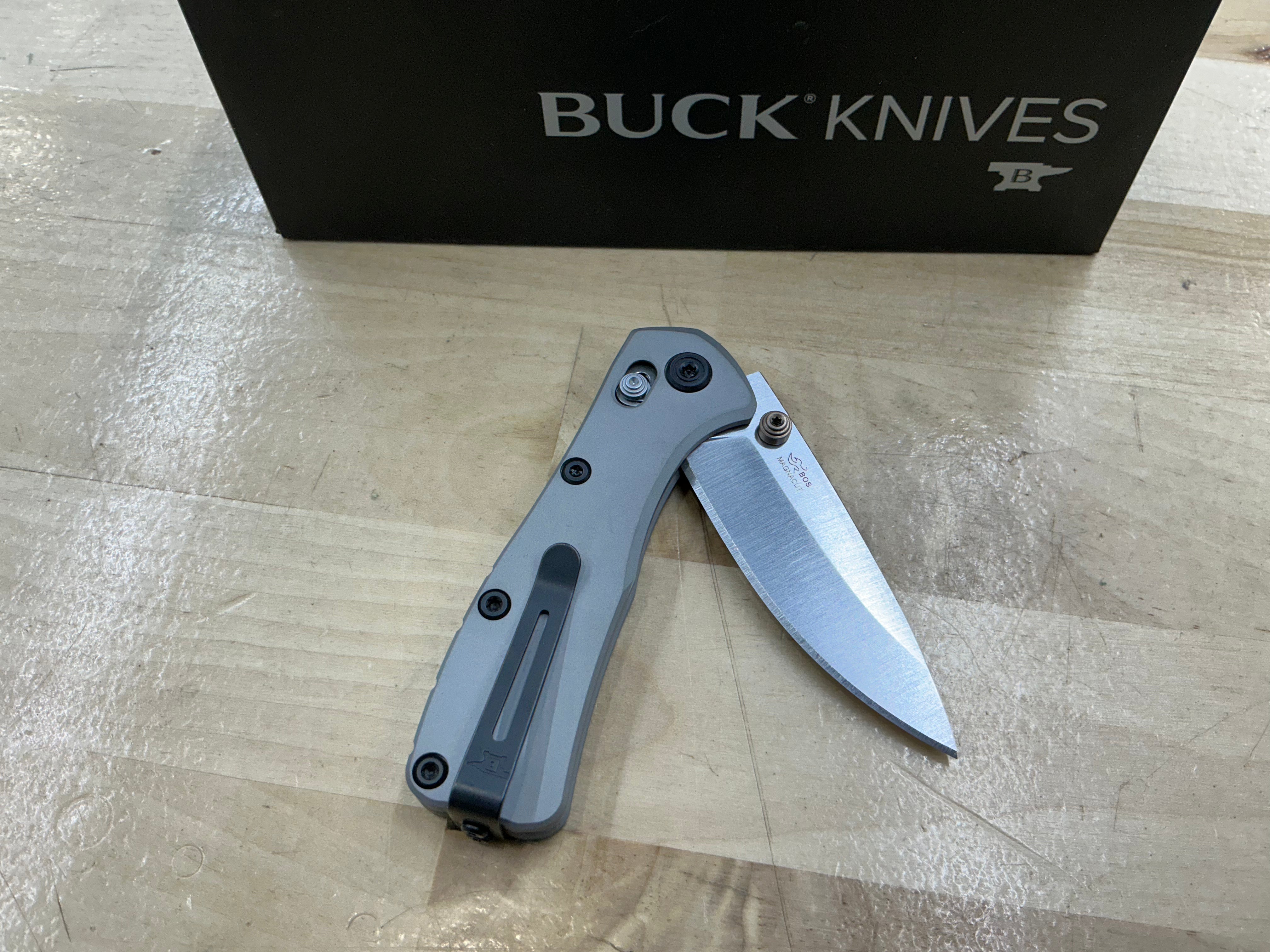 Buck Mini Range Elite - MagnaCut - Grey Aluminum