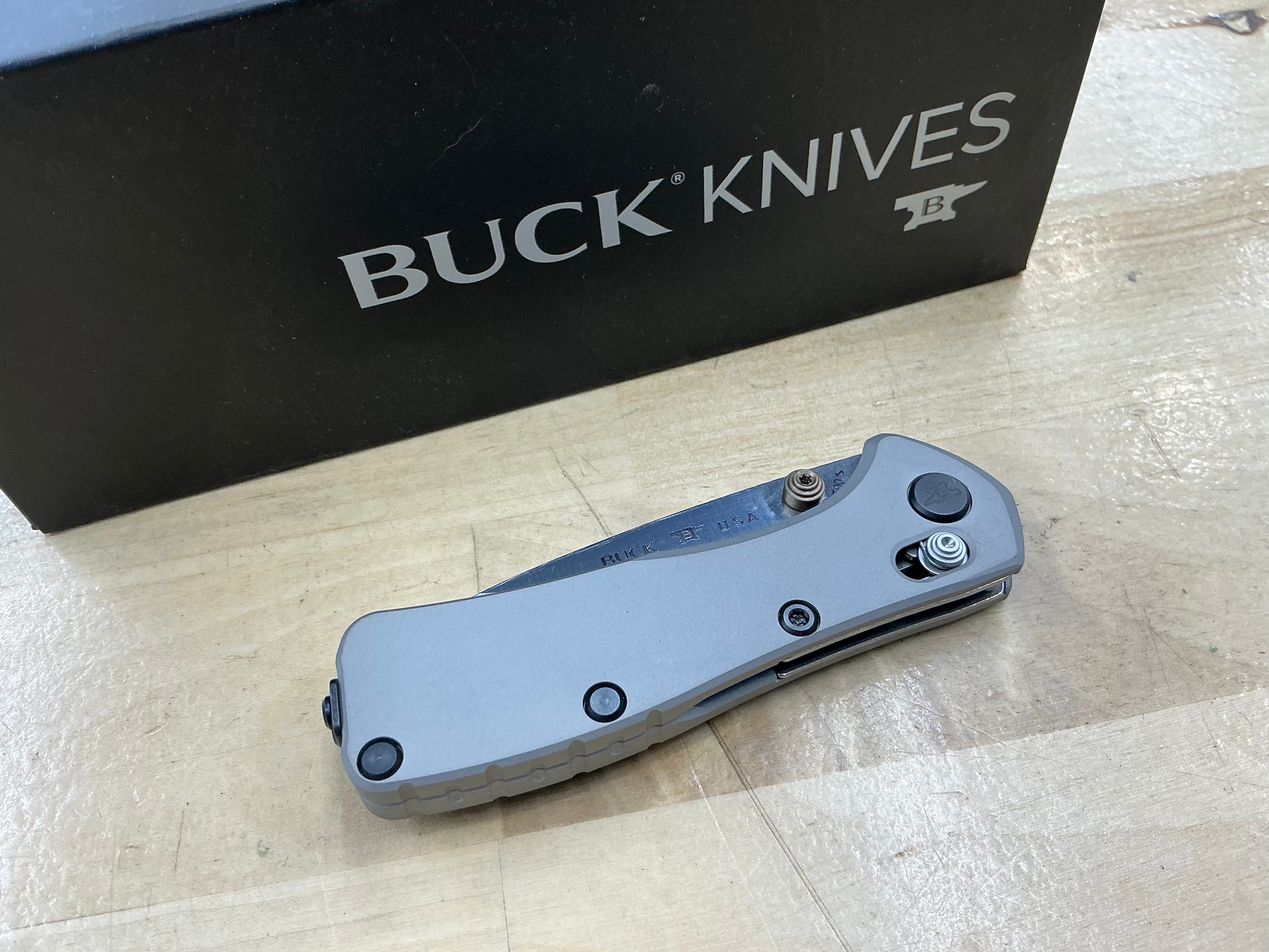 Buck Mini Range Elite - MagnaCut - Grey Aluminum