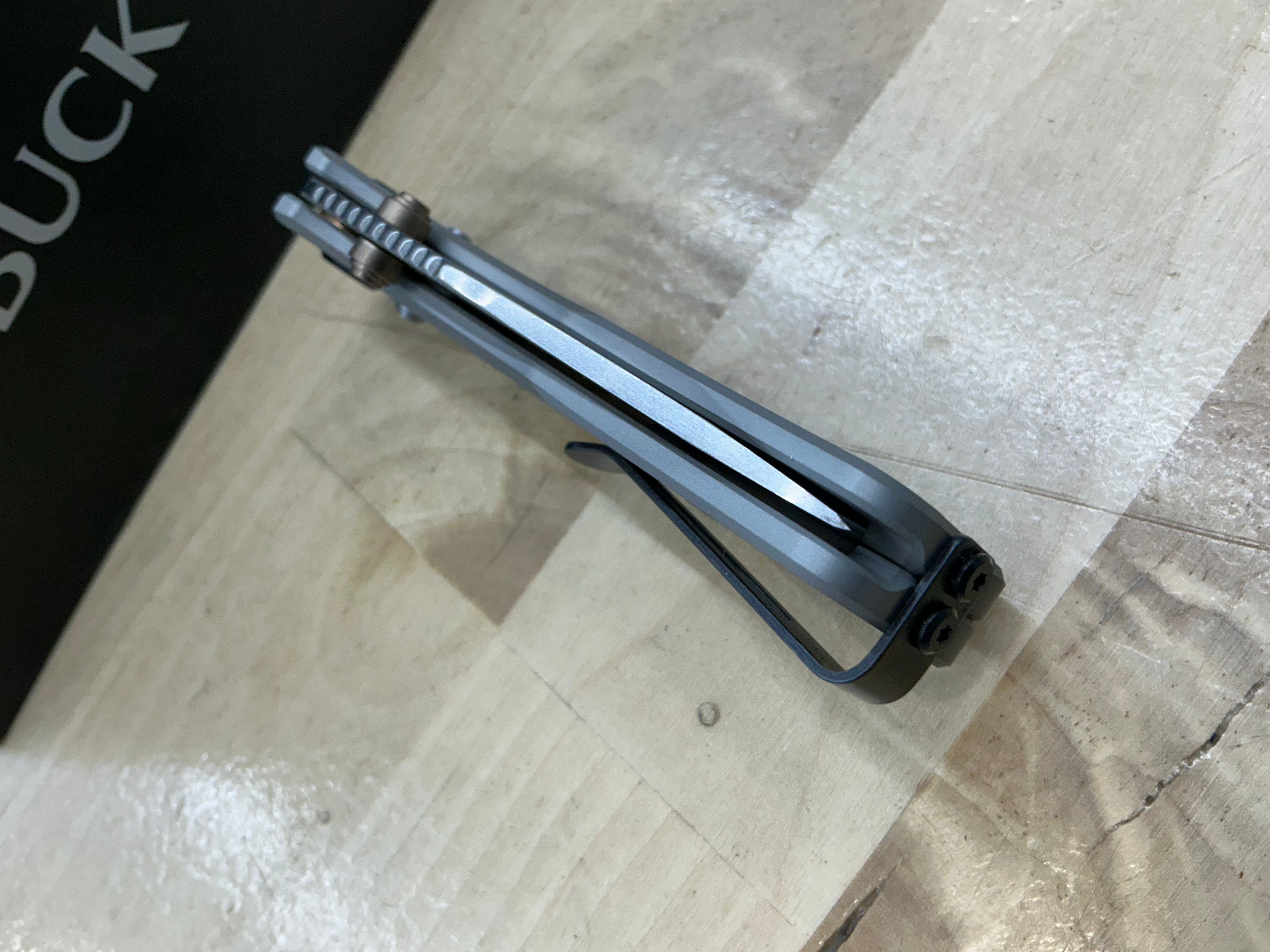 Buck Mini Range Elite - MagnaCut - Grey Aluminum