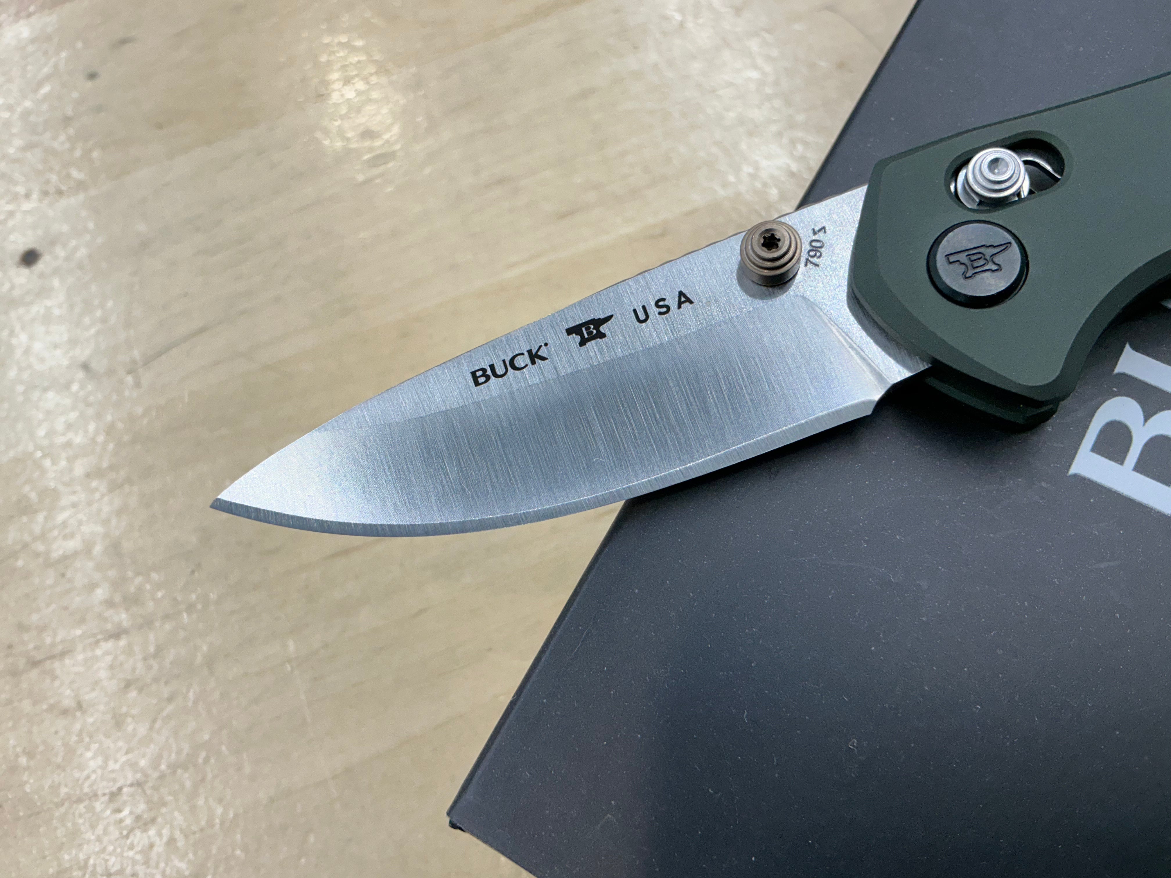 Buck Mini Range Elite - MagnaCut - Green Aluminum