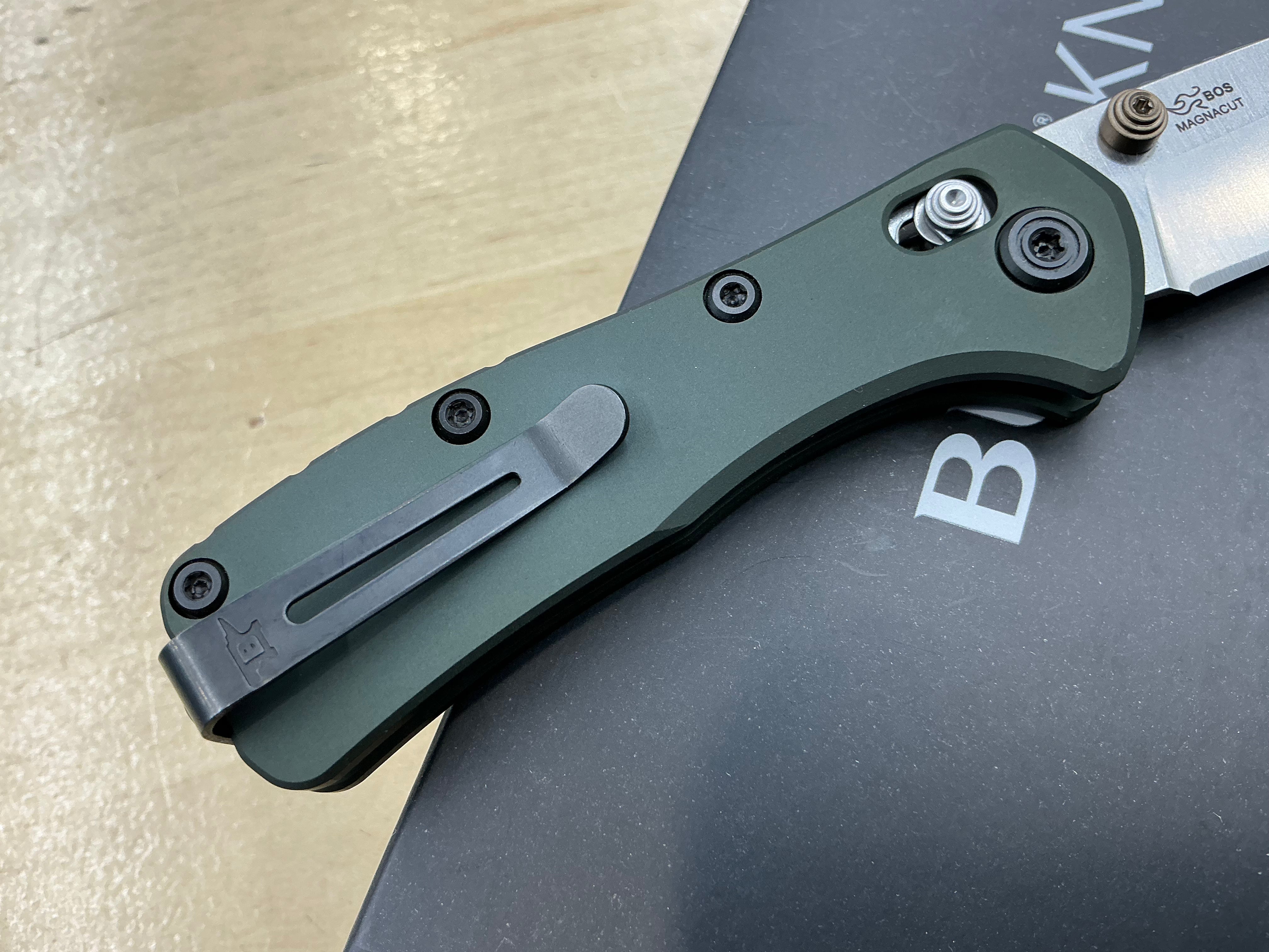 Buck Mini Range Elite - MagnaCut - Green Aluminum