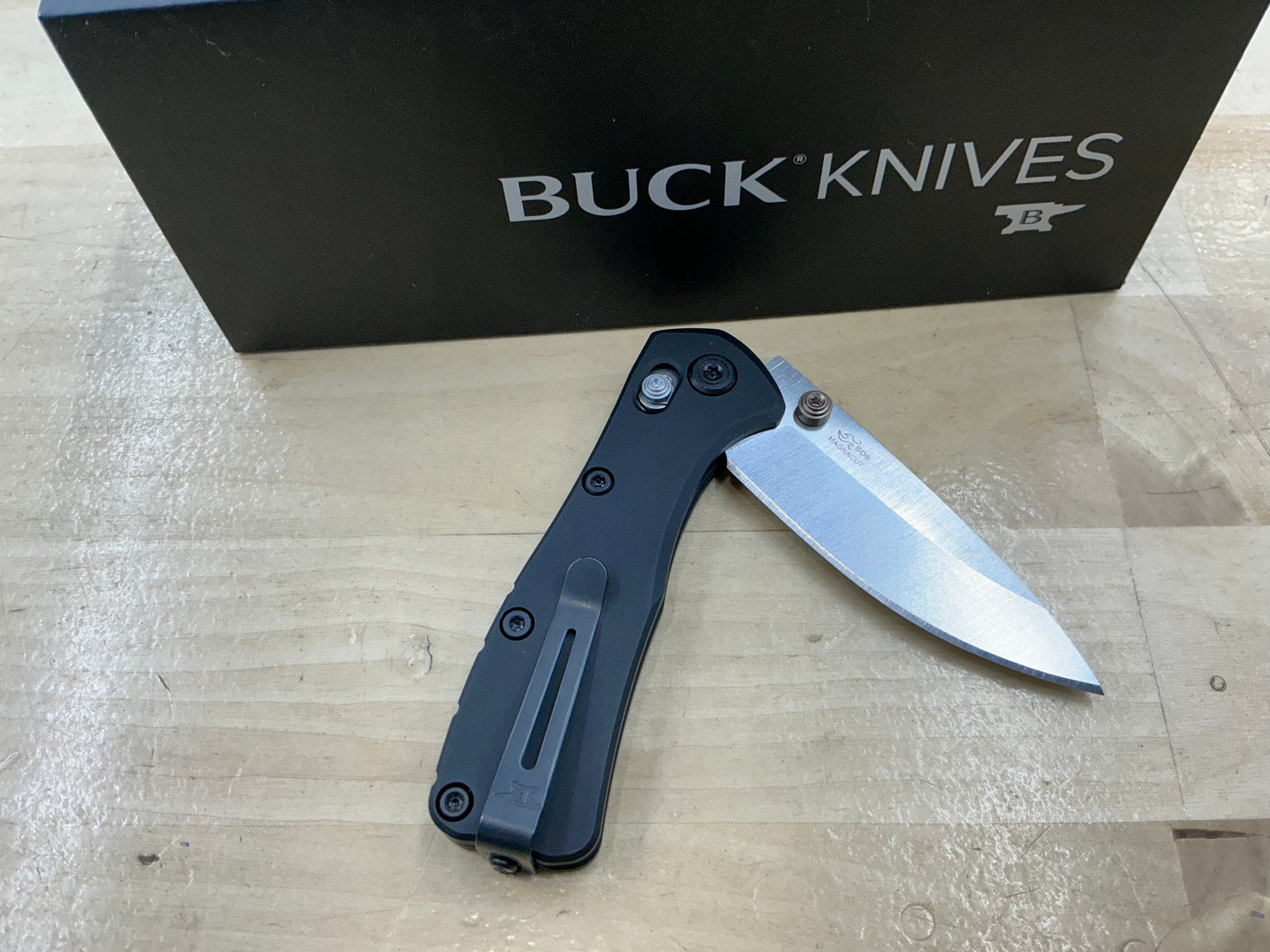 Buck Mini Range Elite - MagnaCut - Black Aluminum