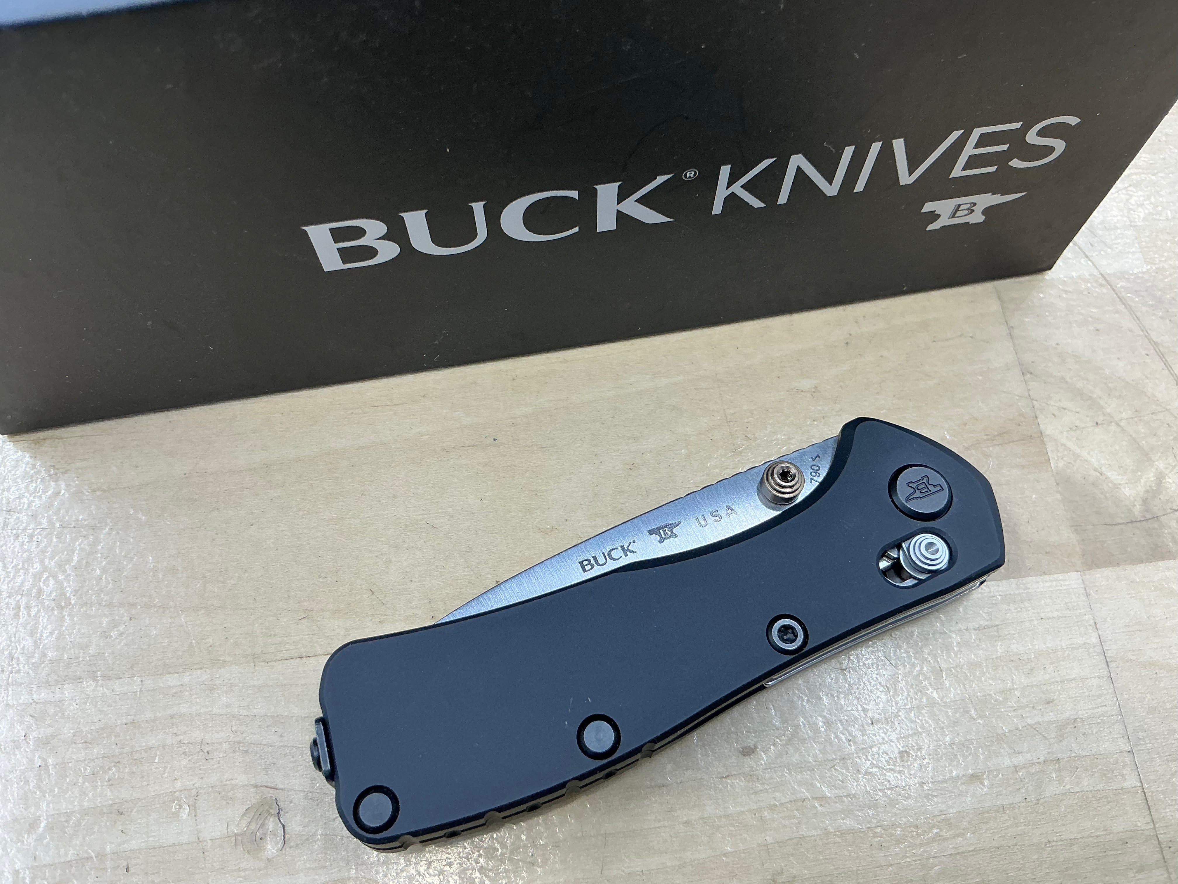 Buck Mini Range Elite - MagnaCut - Black Aluminum