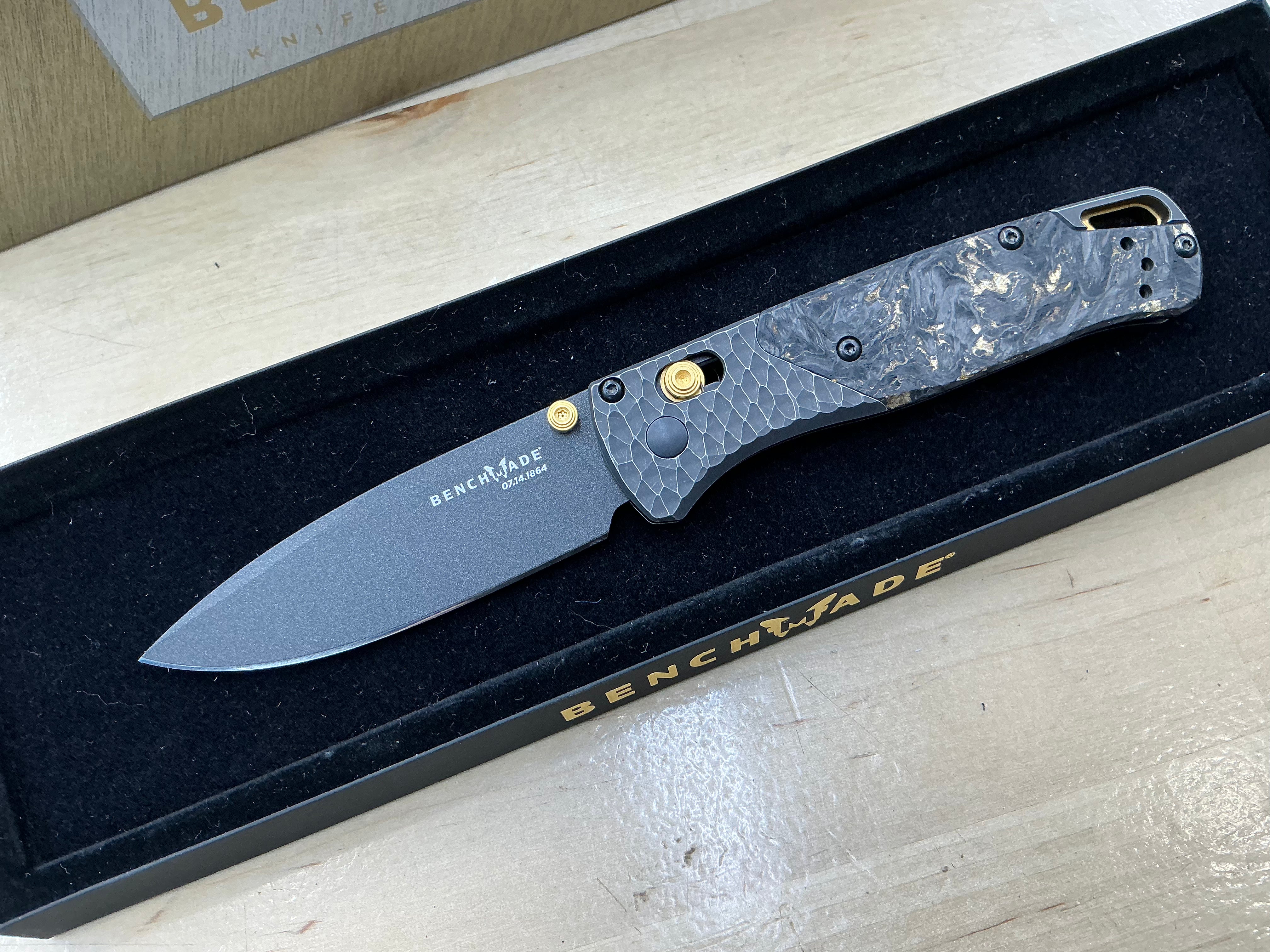 Gold Class Benchmade Bugout 535BK-251 #150 of 250
