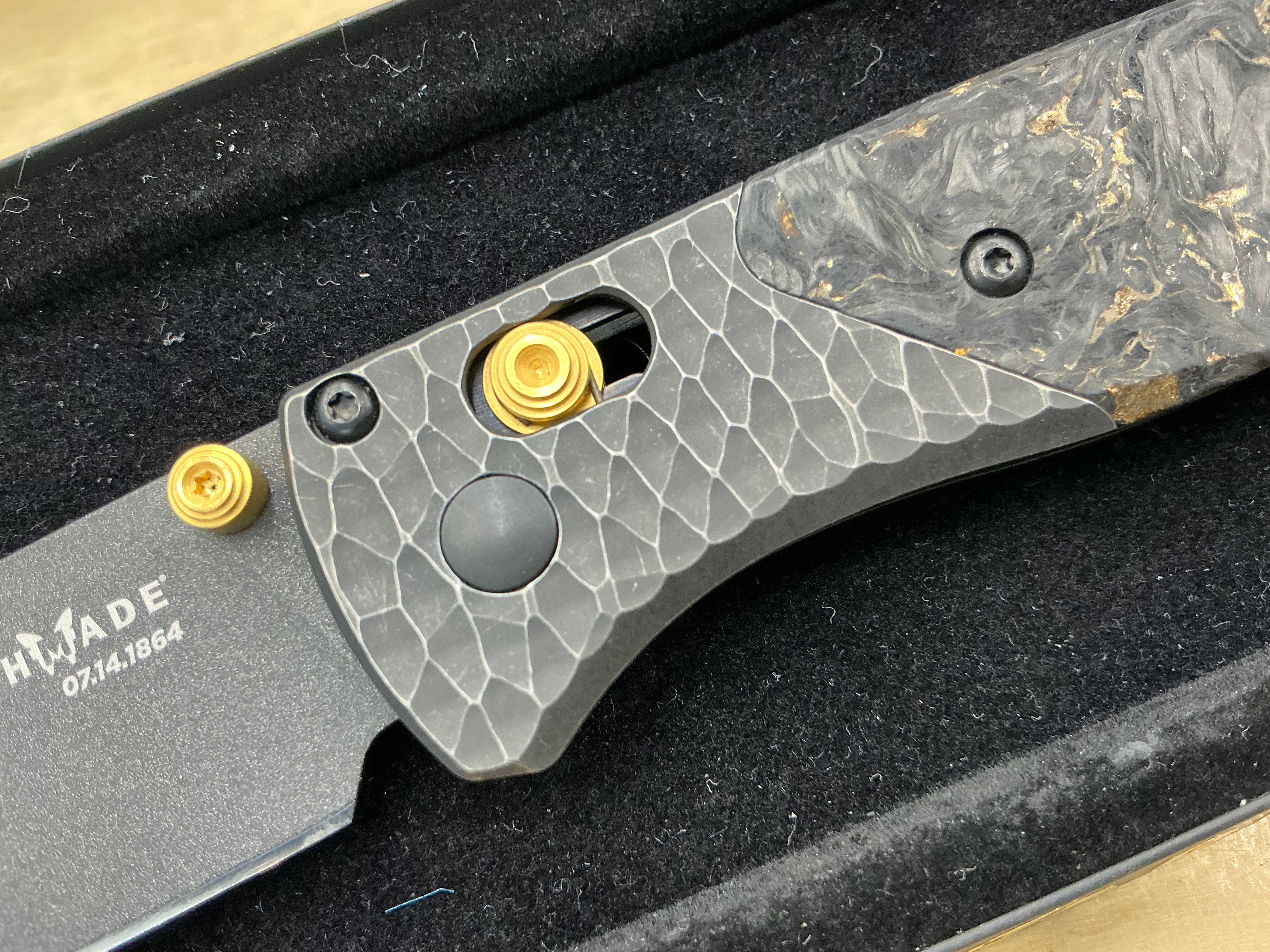 Gold Class Benchmade Bugout 535BK-251 #150 of 250