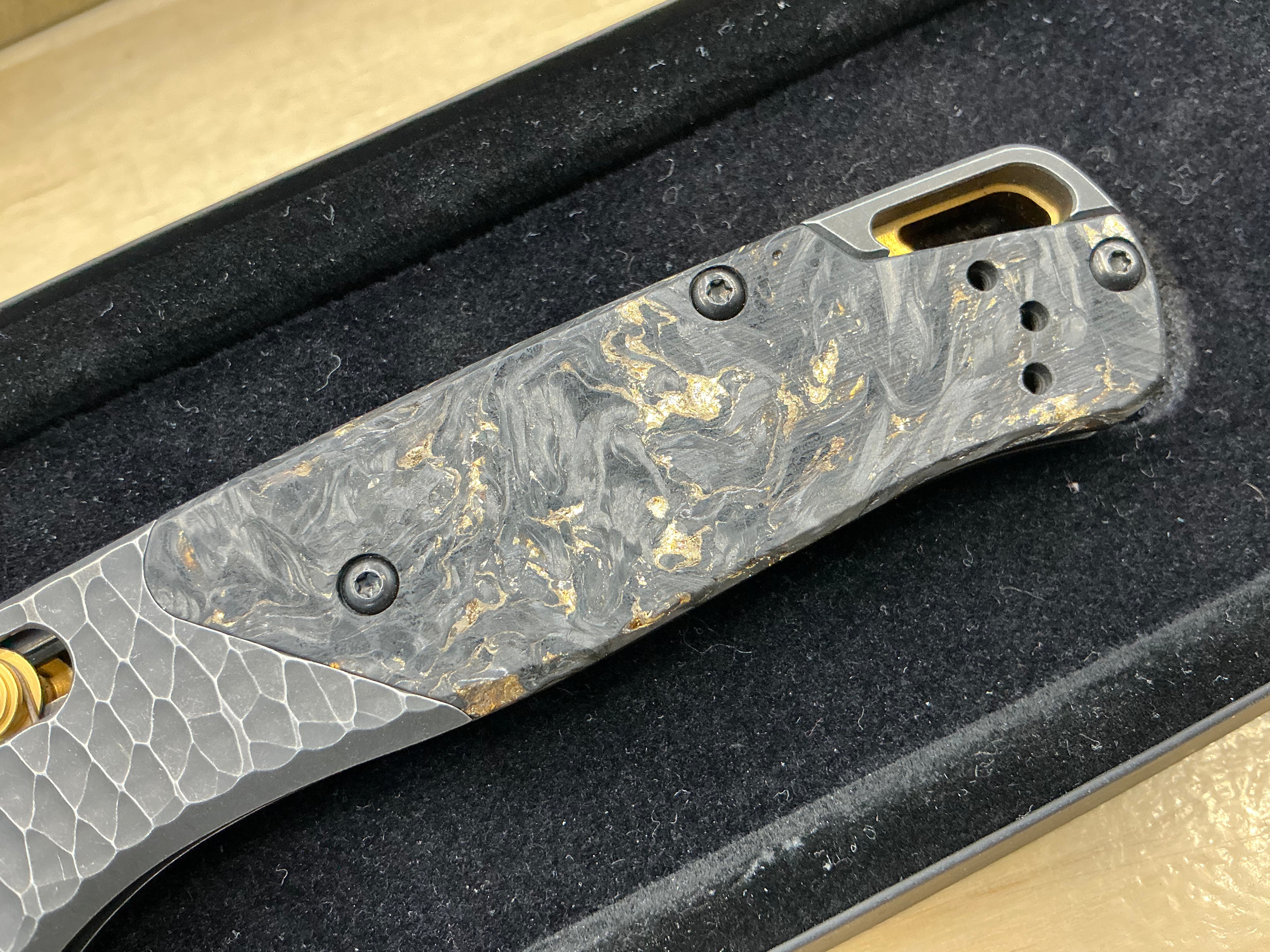 Gold Class Benchmade Bugout 535BK-251 #150 of 250