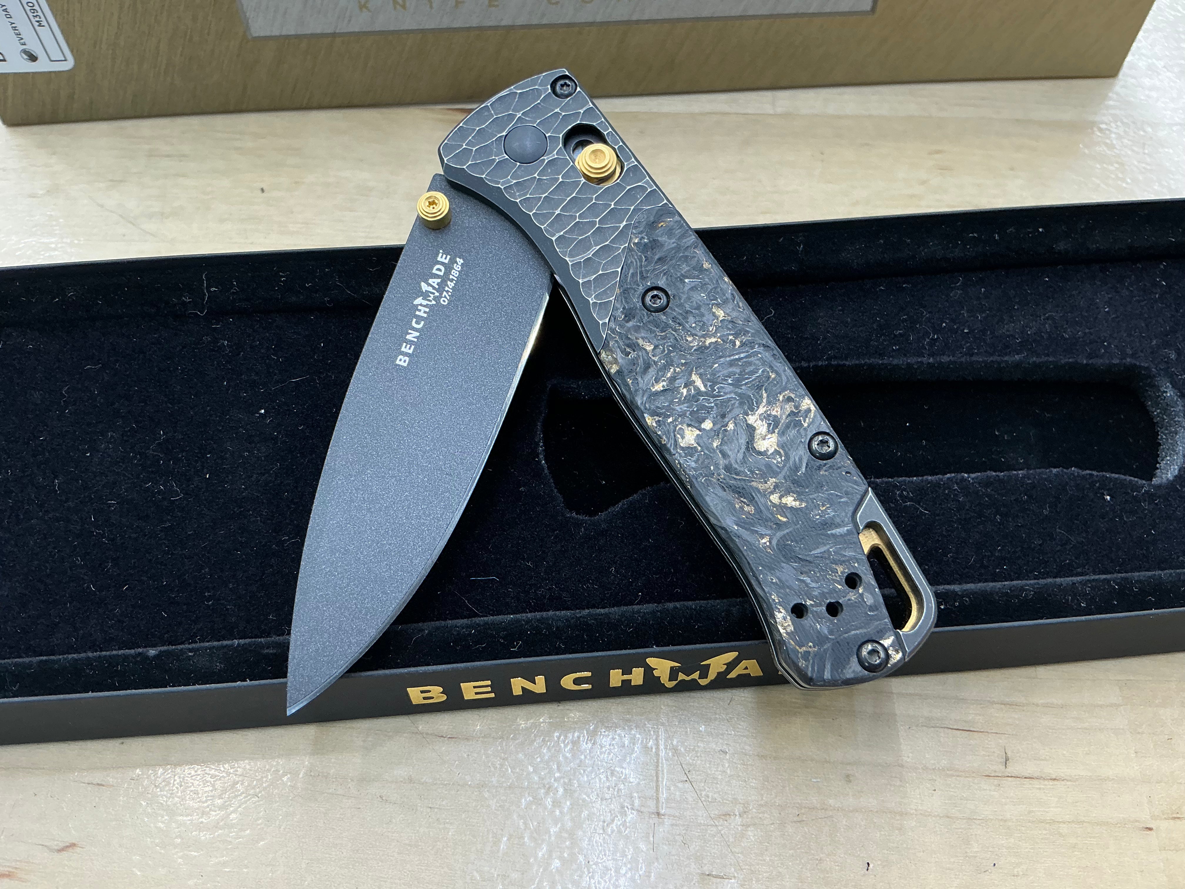 Gold Class Benchmade Bugout 535BK-251 #150 of 250