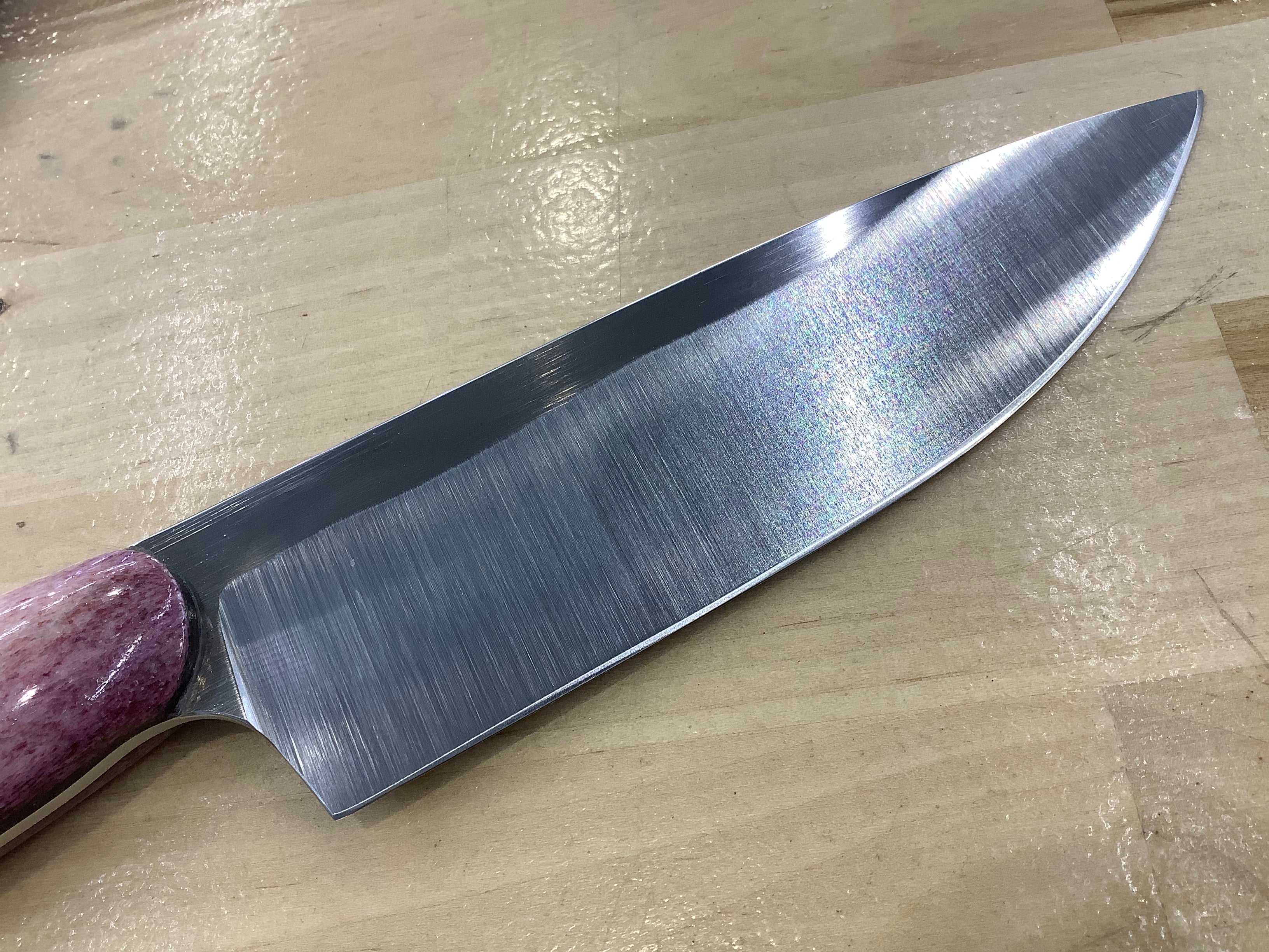 Cuchillo Euro Kitchen Petty en CPM MagnaCut Fushia Jirafa Hueso