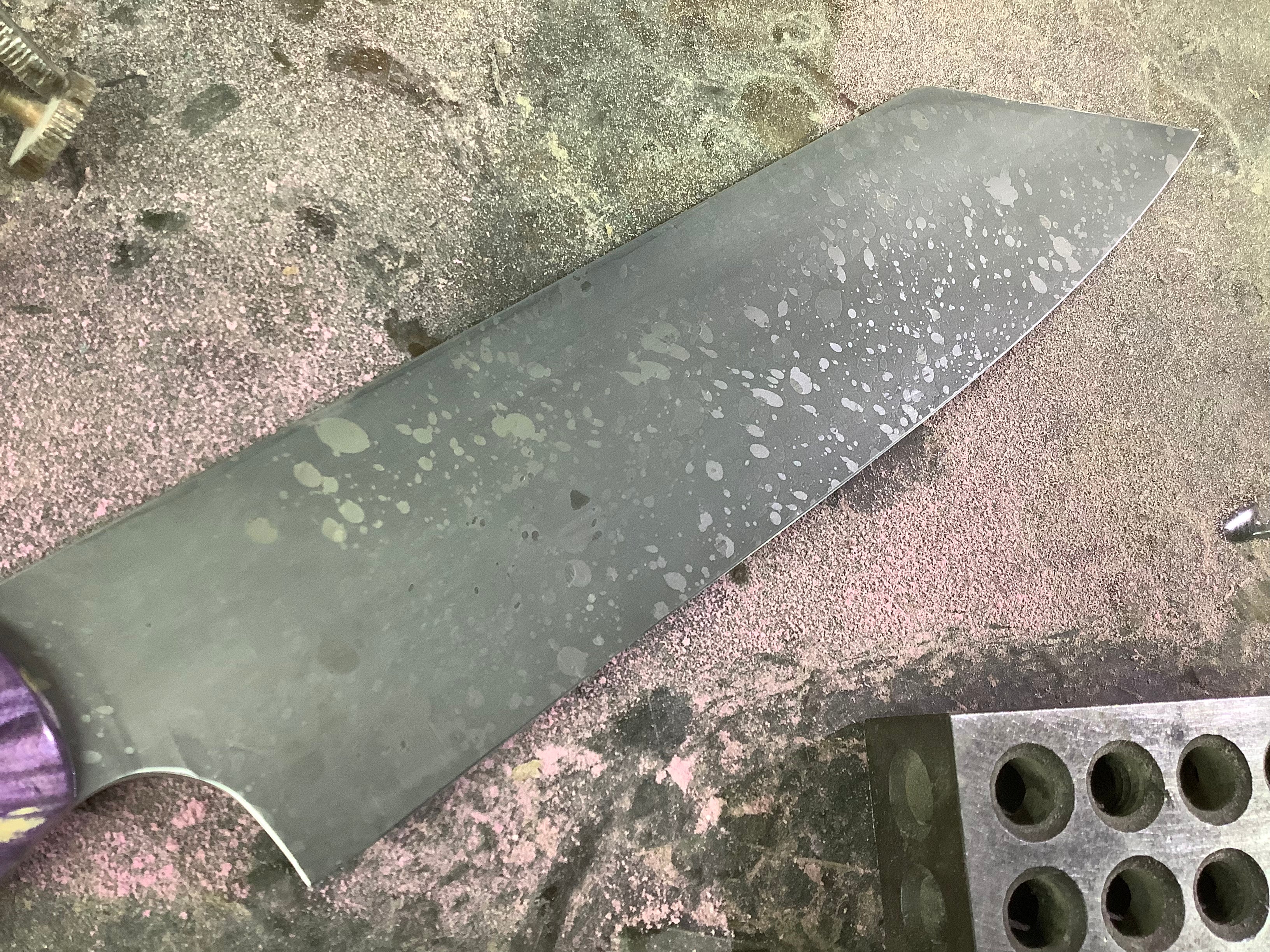 Kiritsuke Gyuto - CPM MagnaCut - Arbusto de arce morado