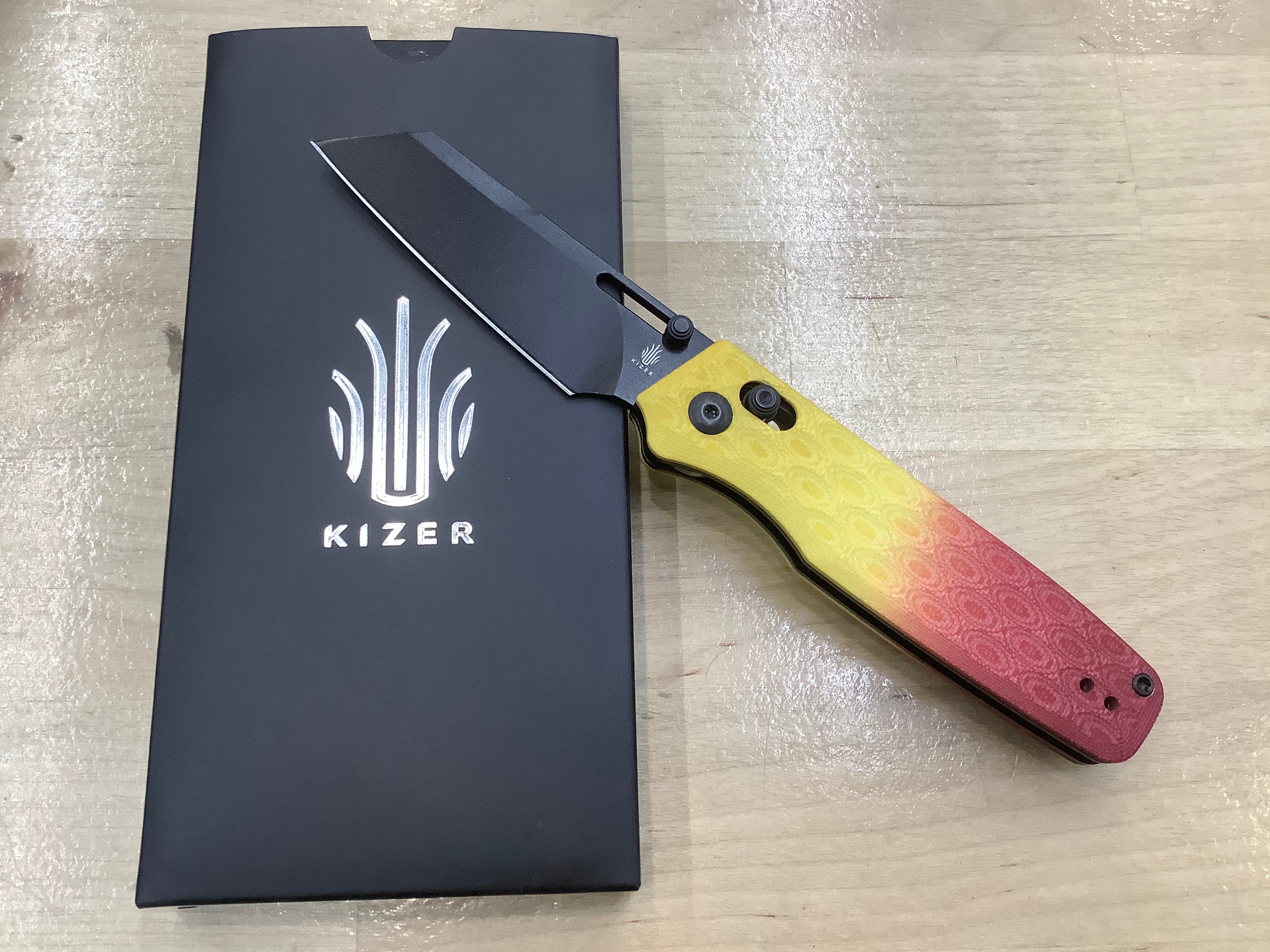 Kizer Vanguard Task Sunburst G10