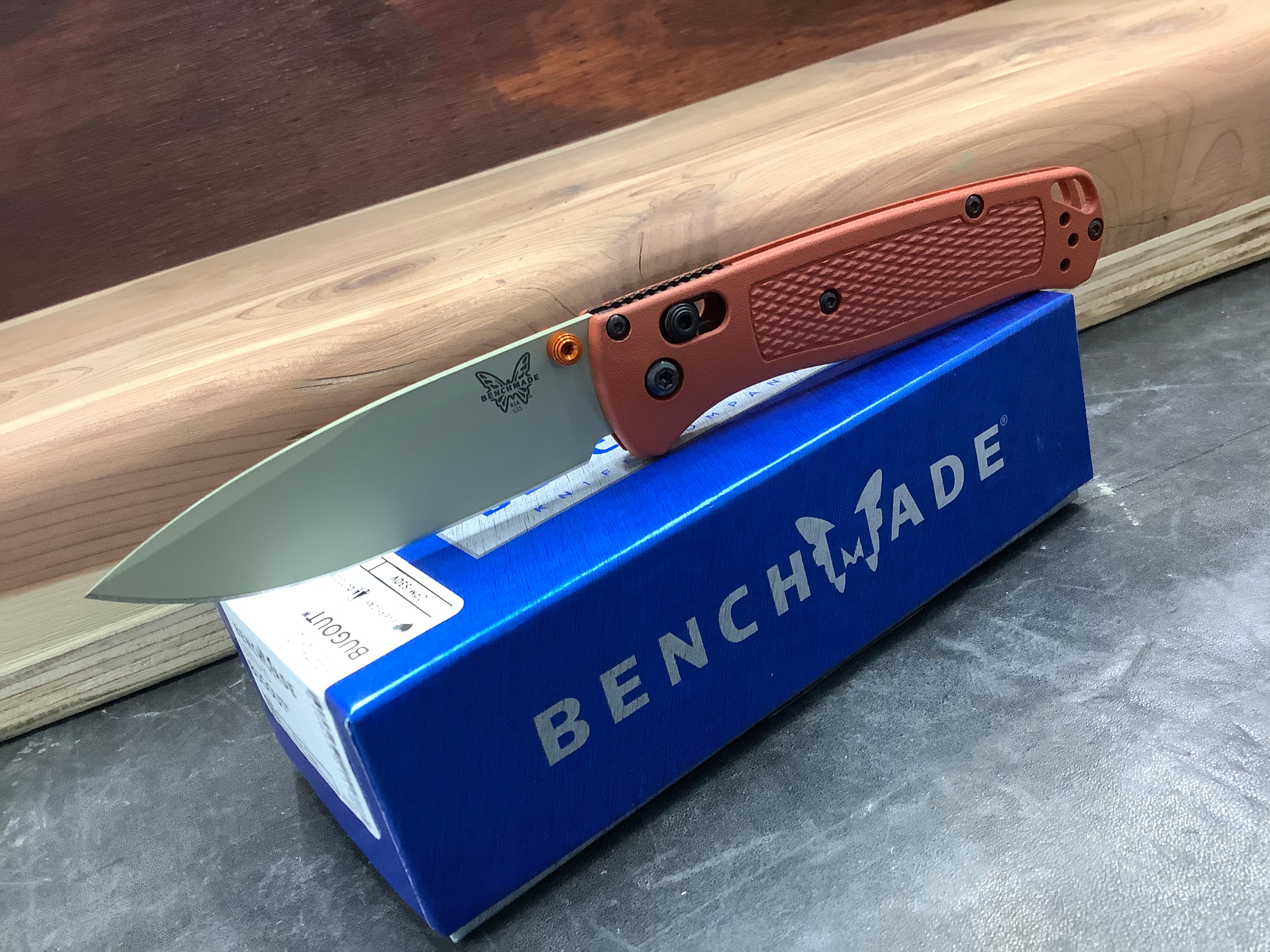 Benchmade Bugout Rust Orange 535TN-10