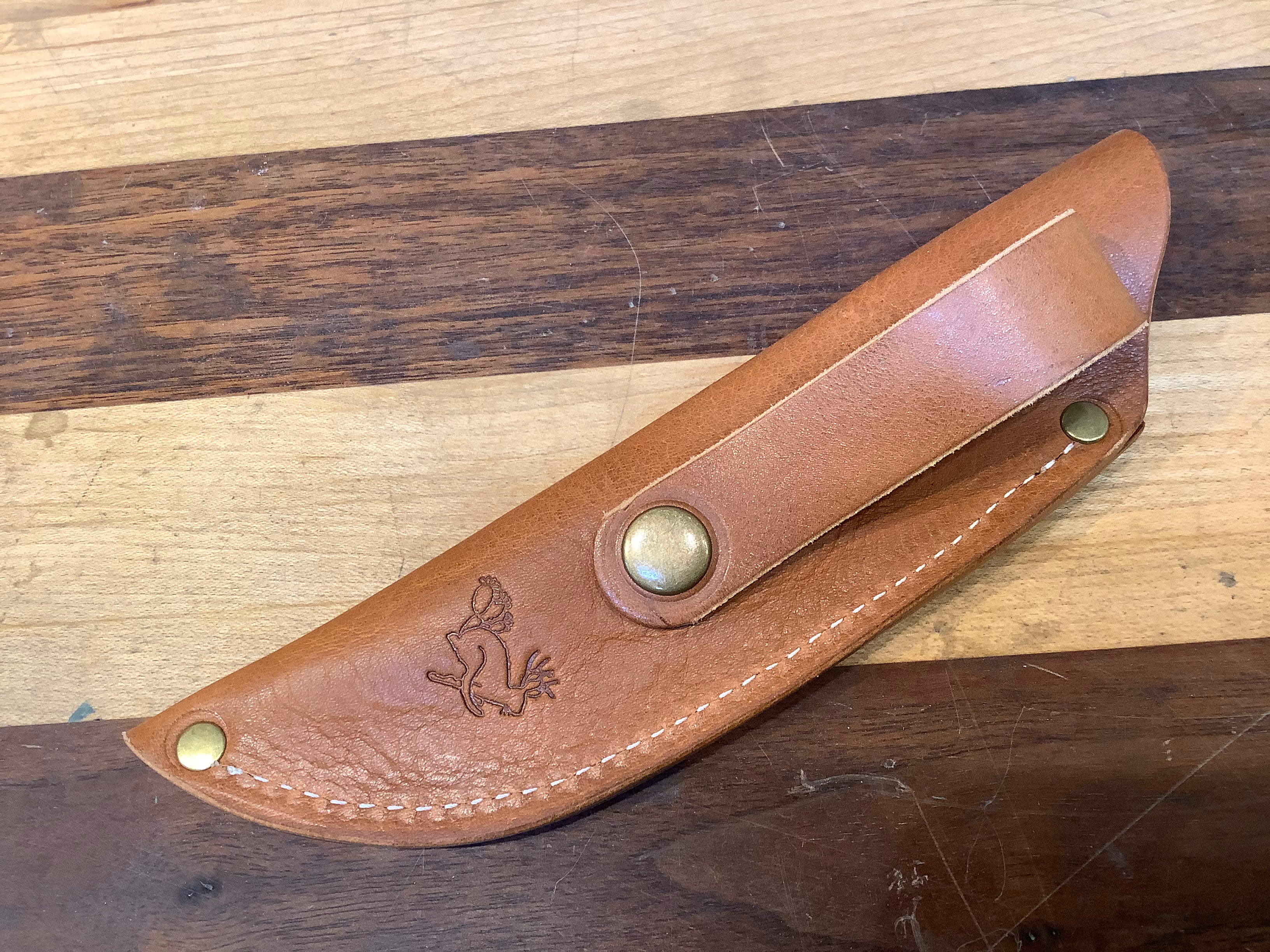 Brown Right Handed Drop Knife Sheath