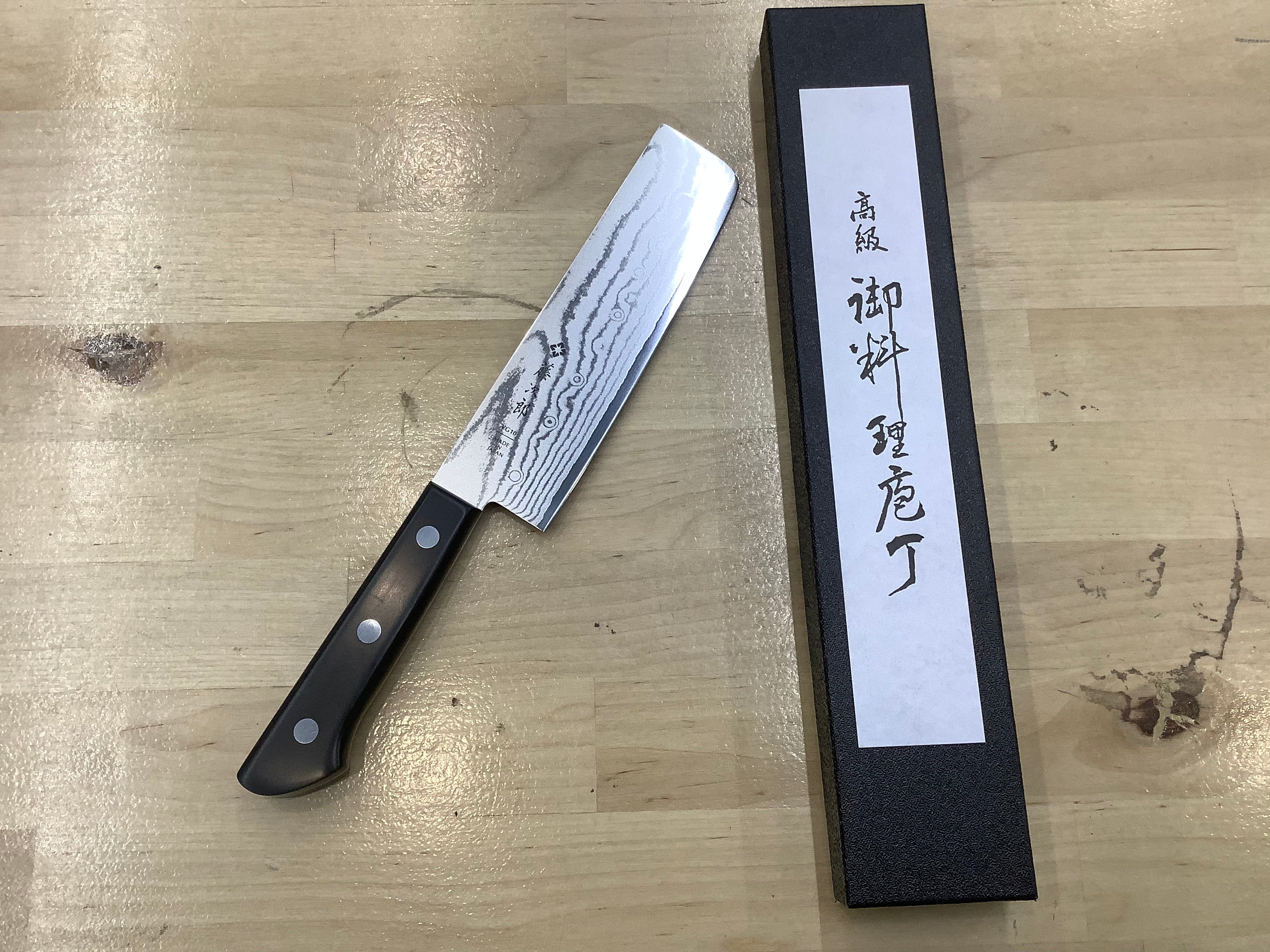 Tojiro F-330 Basic Damascus Nakiri