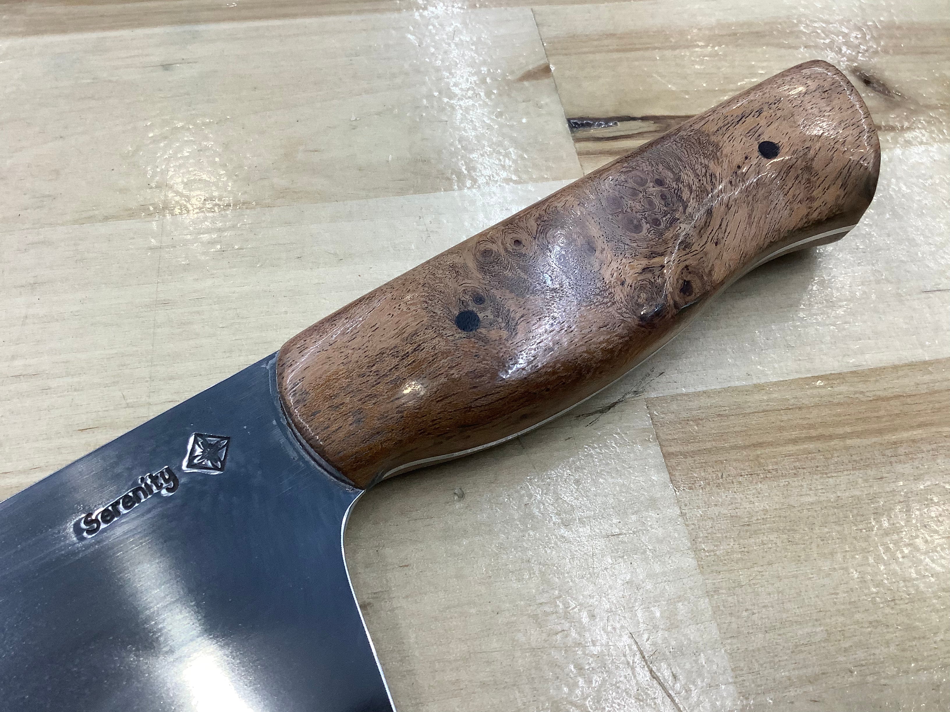 Euro Chef in CPM 154 w- Mesquite Handle