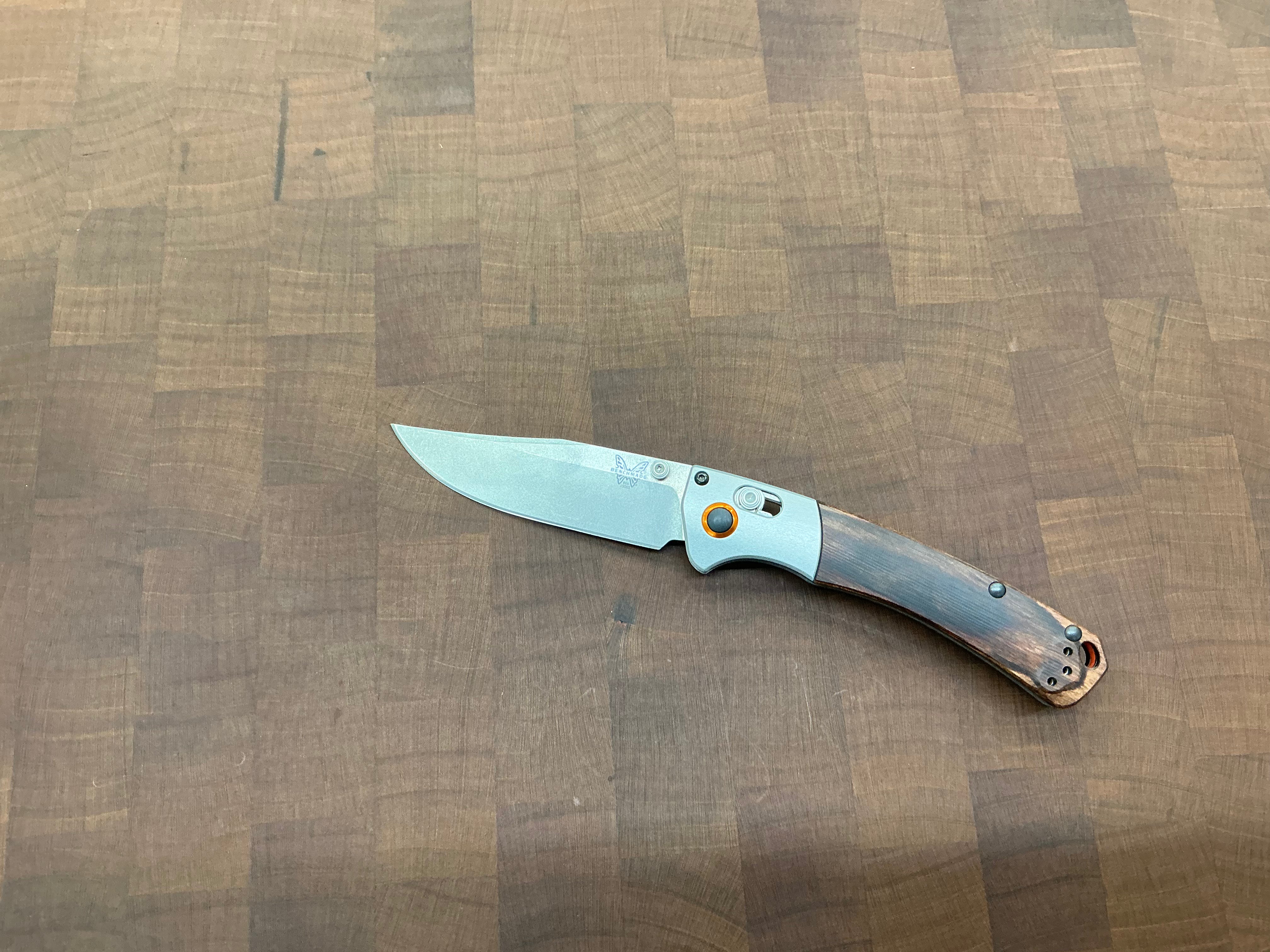 Benchmade Mini Crooked River 15085-2 – Serenity Knives Houston