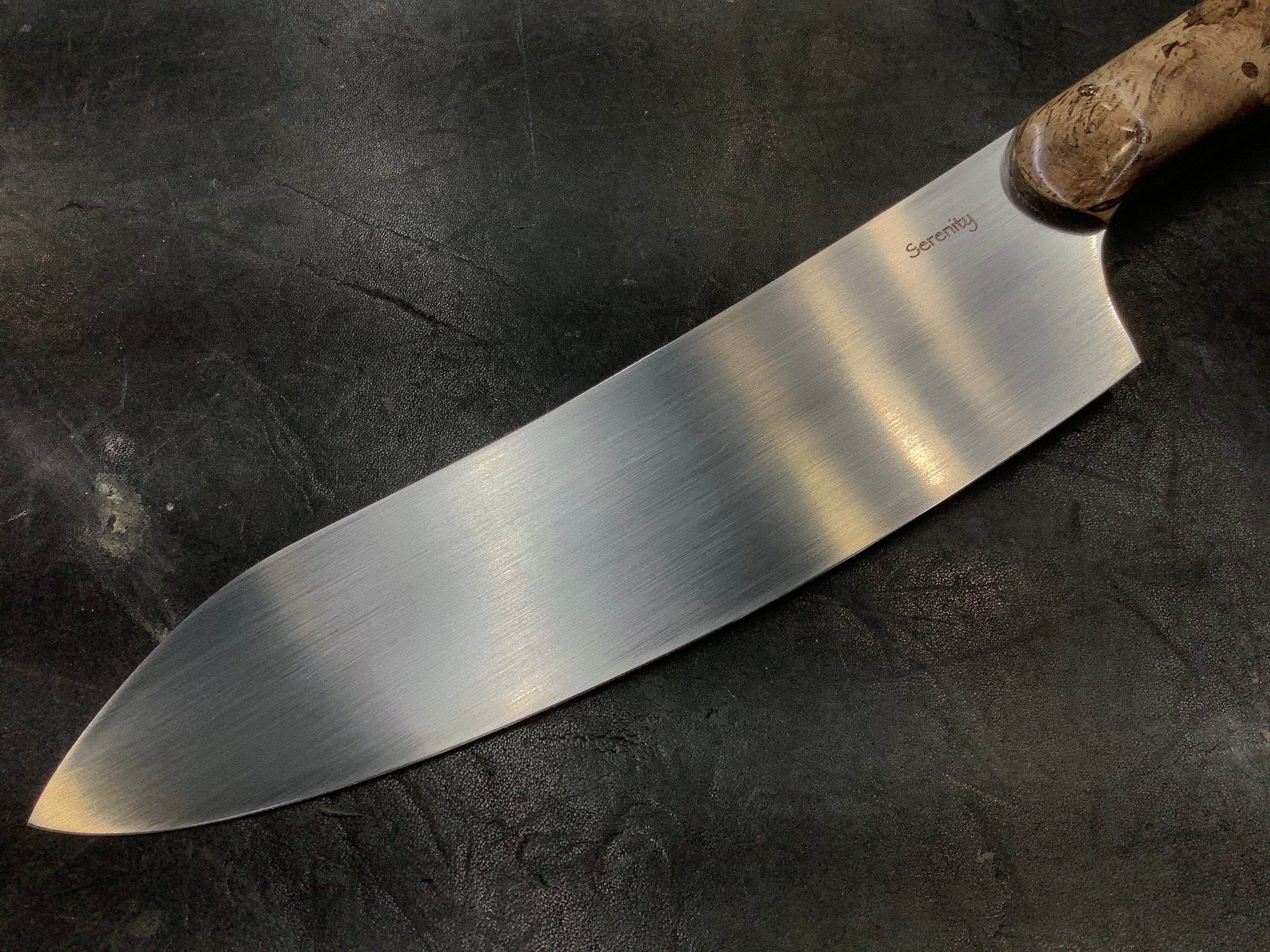 Rocking Santoku - CPM154 - Koa Handle