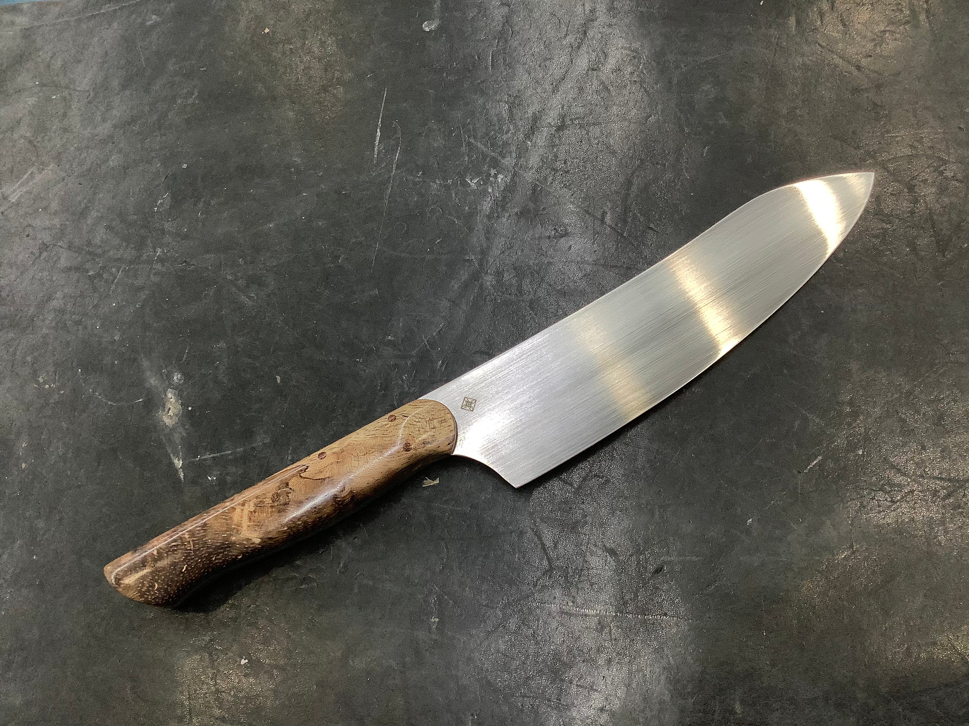 Rocking Santoku - CPM154 - Koa Handle