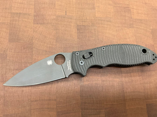 Manix 2 Salt in CPM MagnaCut - Black G-10 - C101GMCBK2