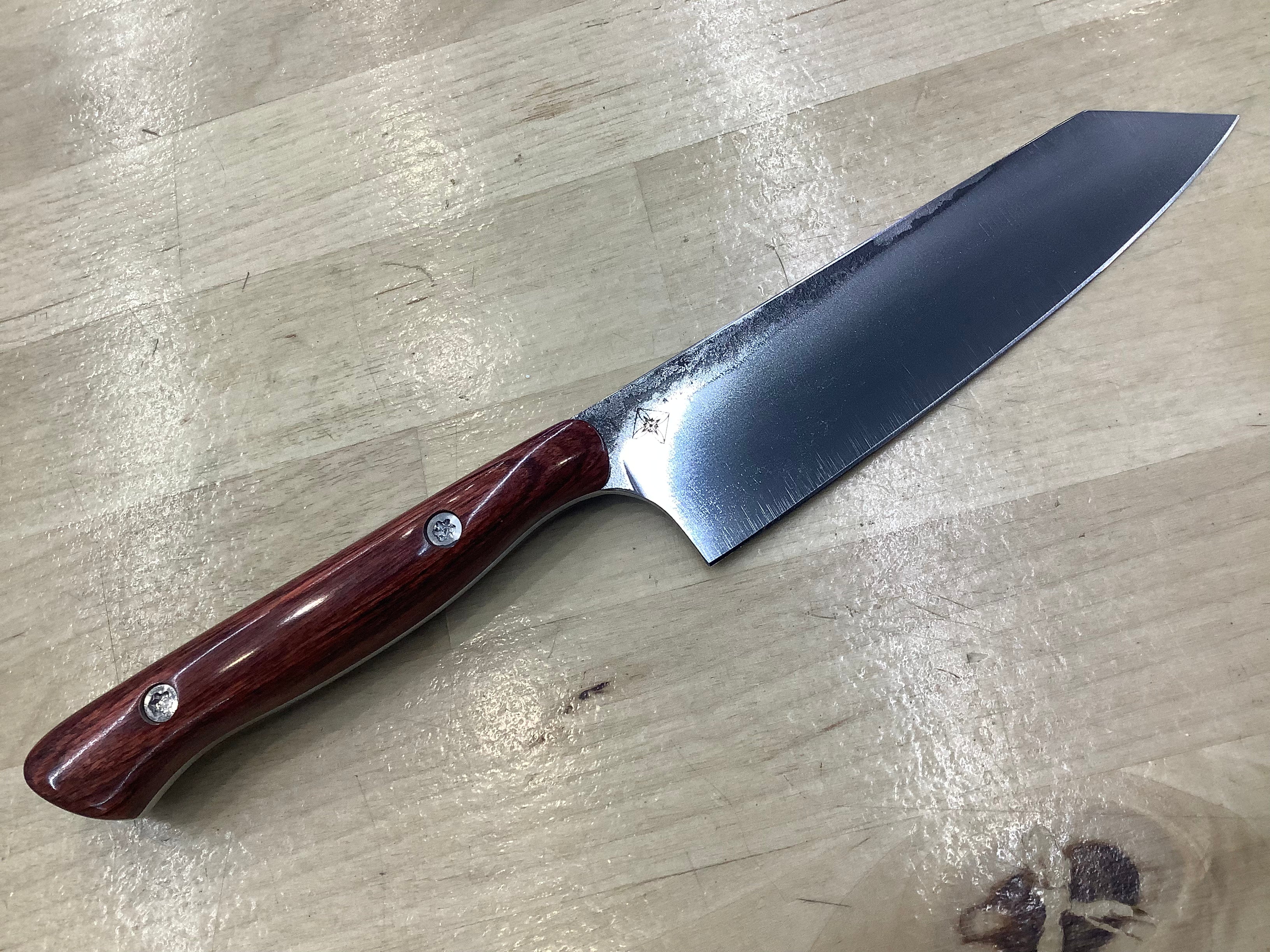 Rosewood Petty Knife - CPM154 - Laminated Wood Handle