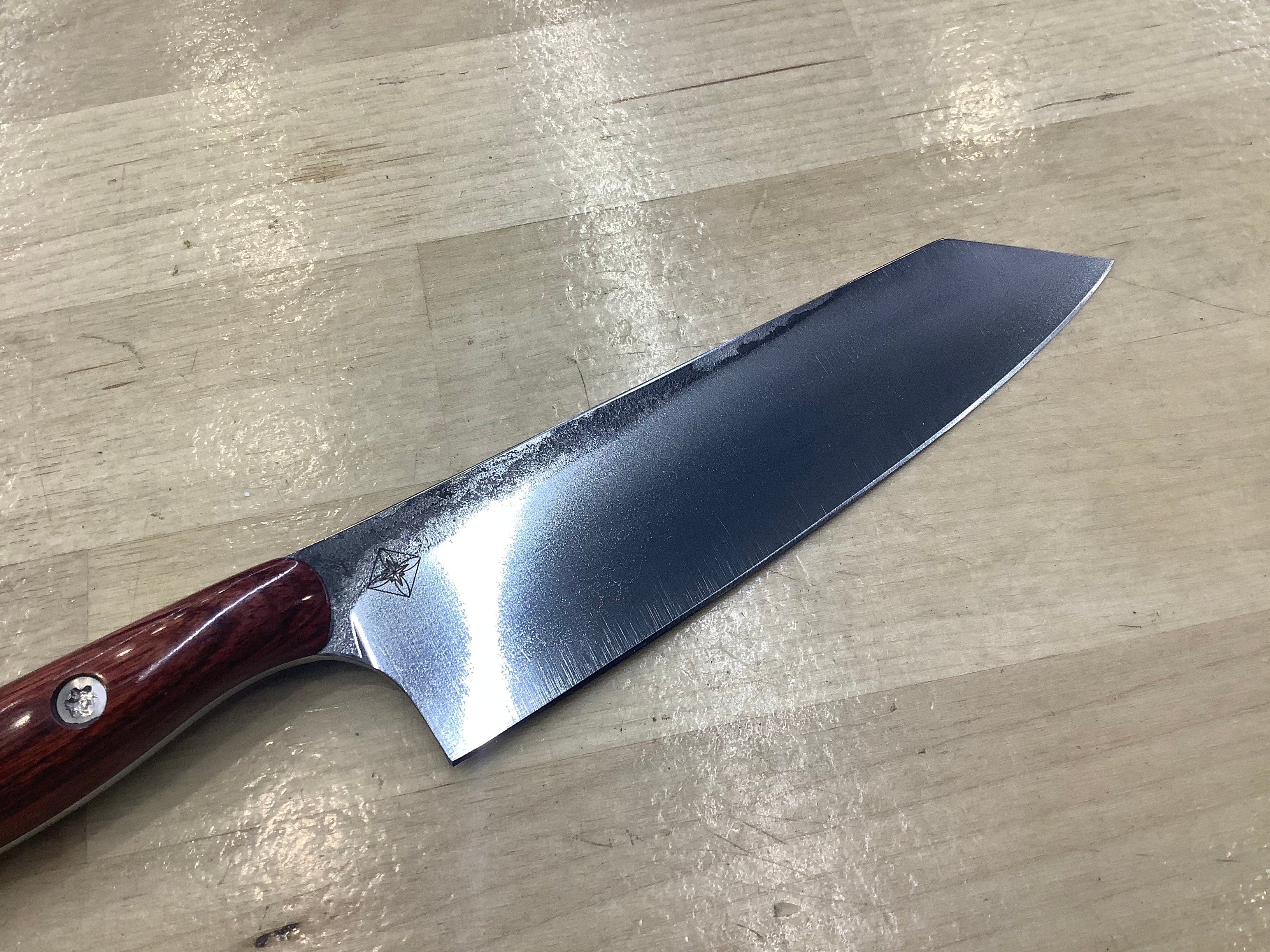 Rosewood Petty Knife - CPM154 - Laminated Wood Handle