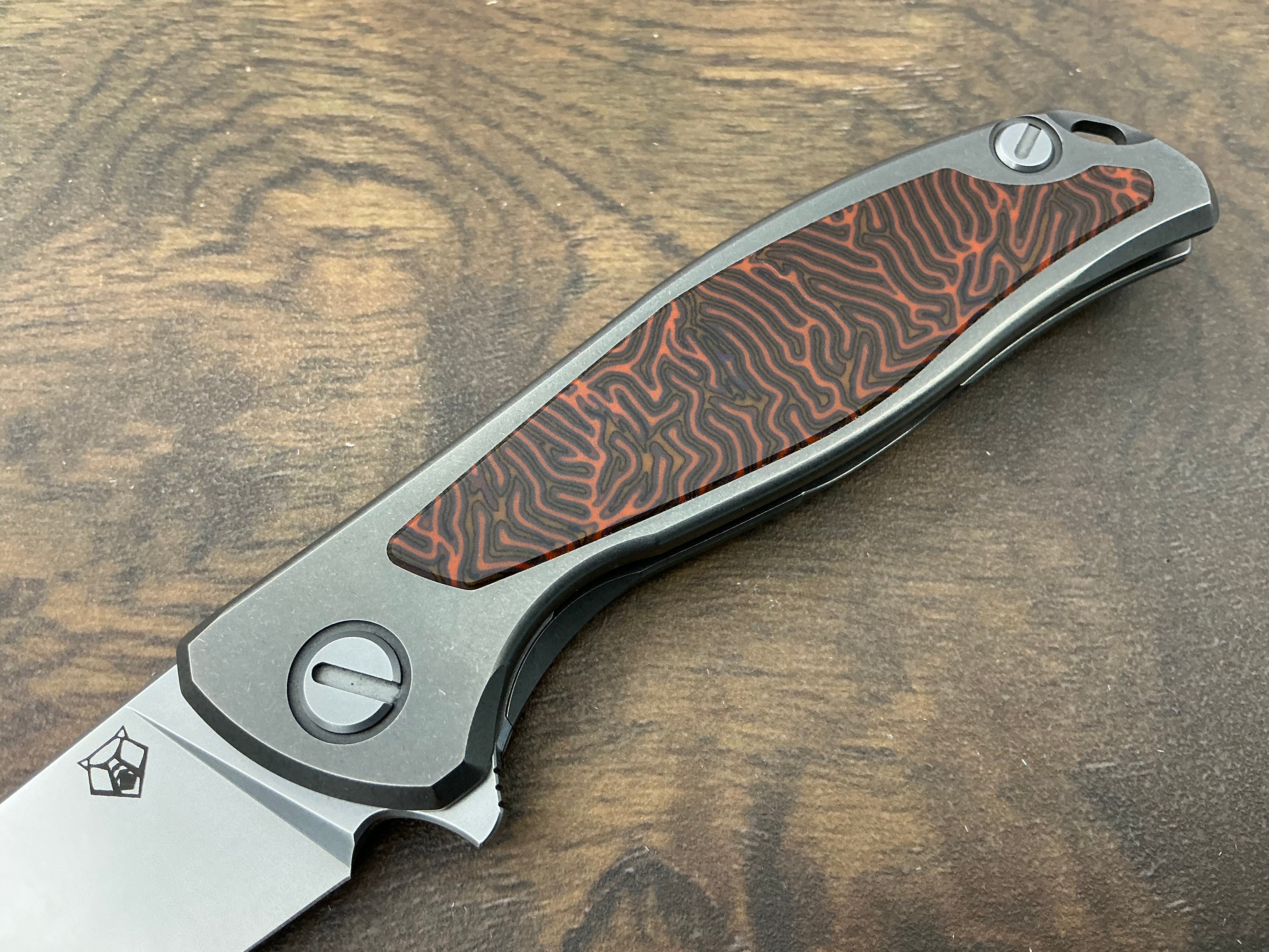 Shirogorov Model F95NL KC Edition Flipper Knife 3.875