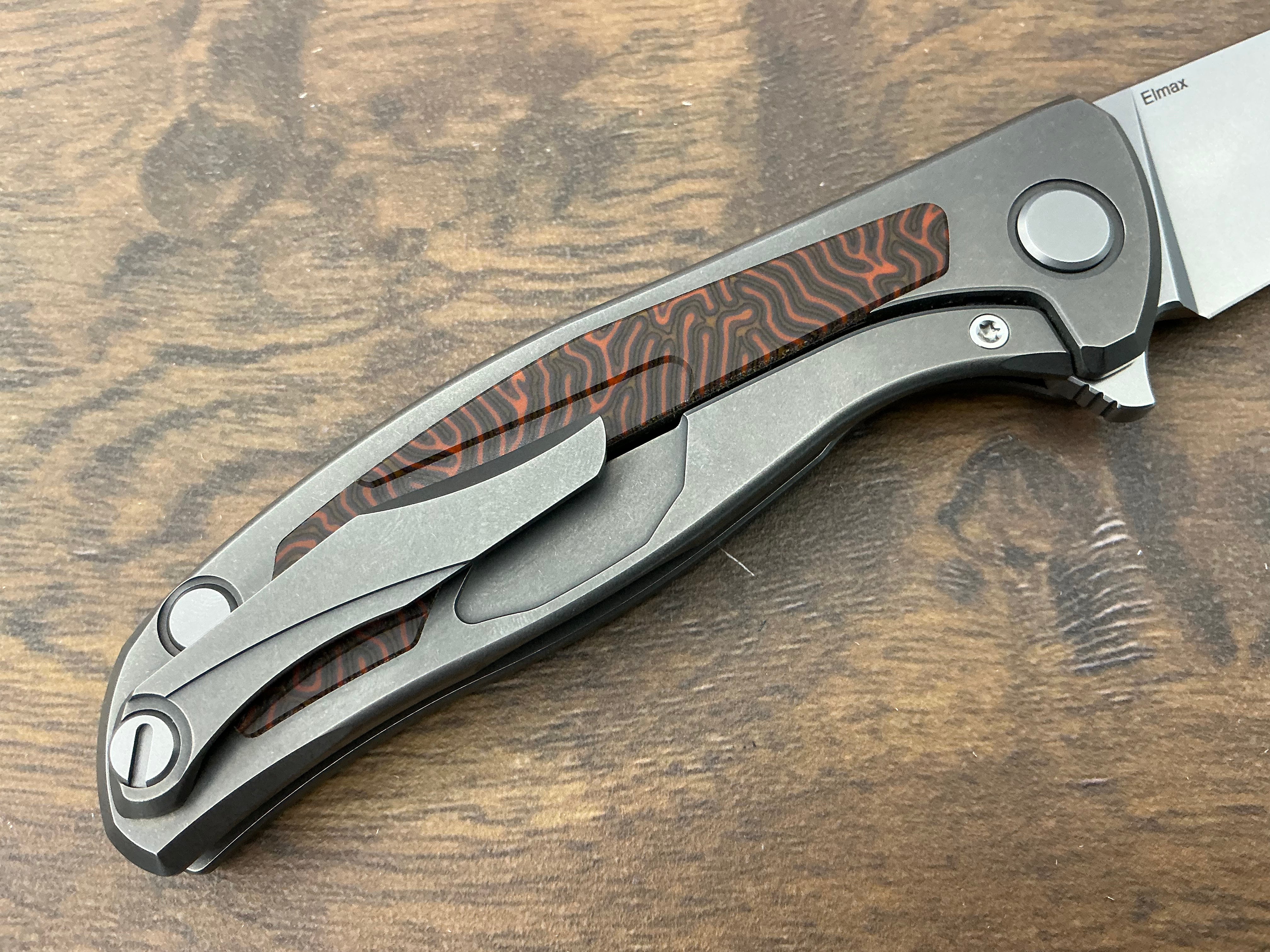 Shirogorov Model F95NL KC Edition Flipper Knife 3.875
