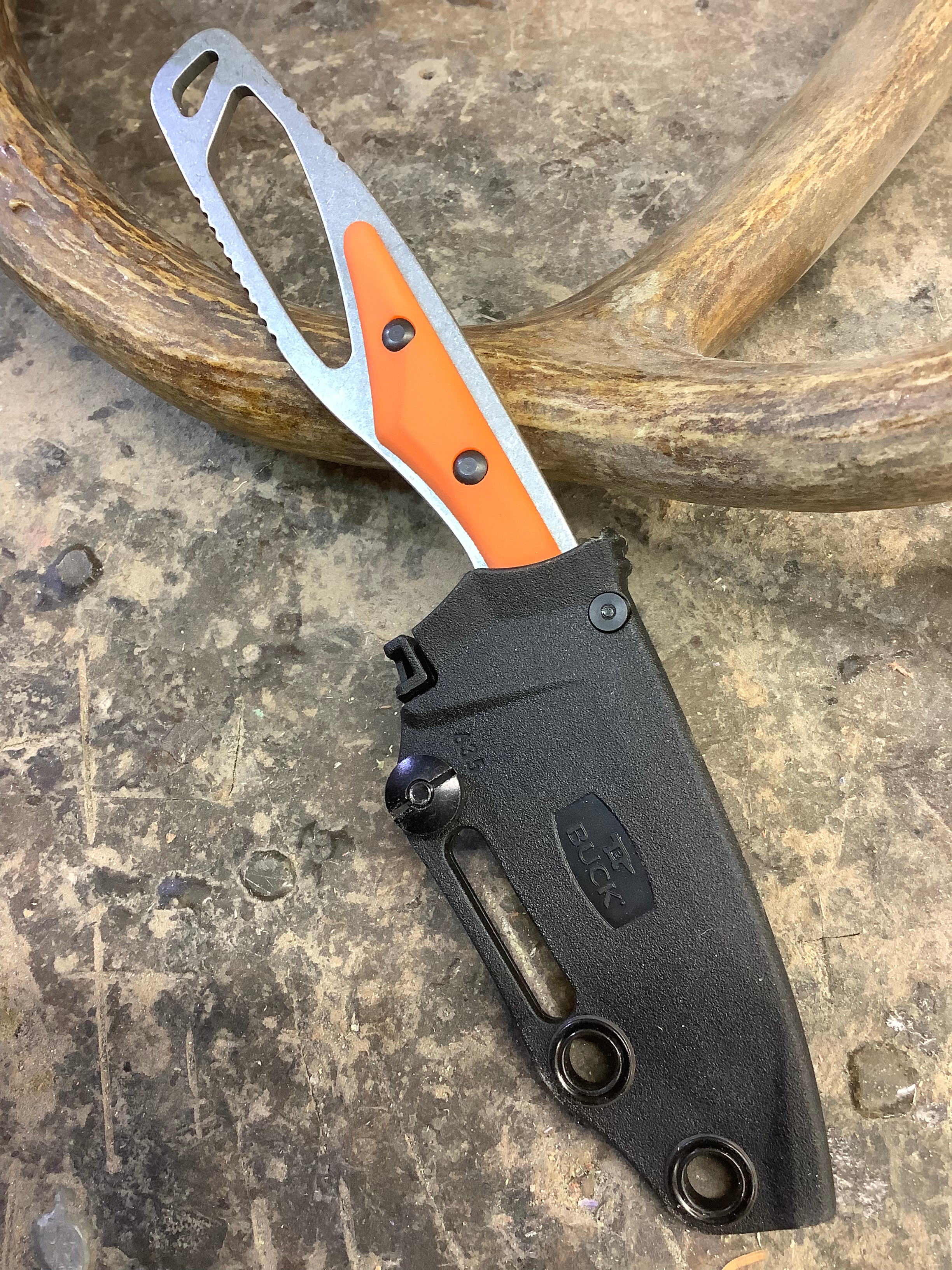 Buck PakLite 2.0 Hide Knife Orange GFN