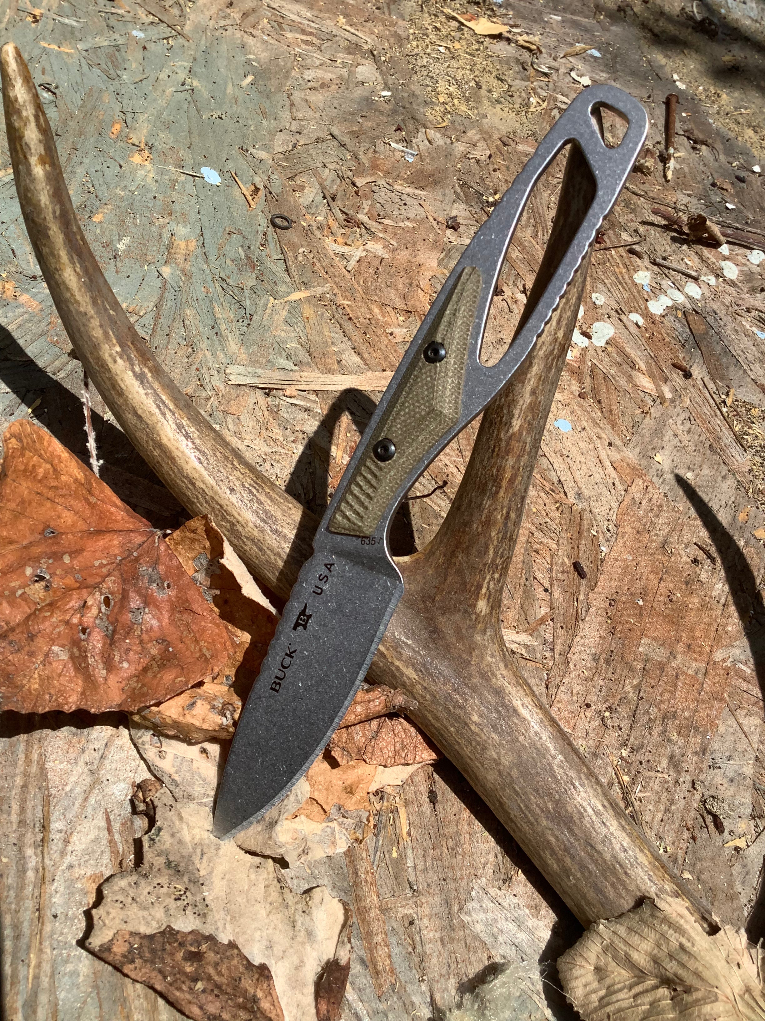 Buck PakLite 2.0 Cape PRO CPM S35VN & Micarta – Serenity Knives Houston