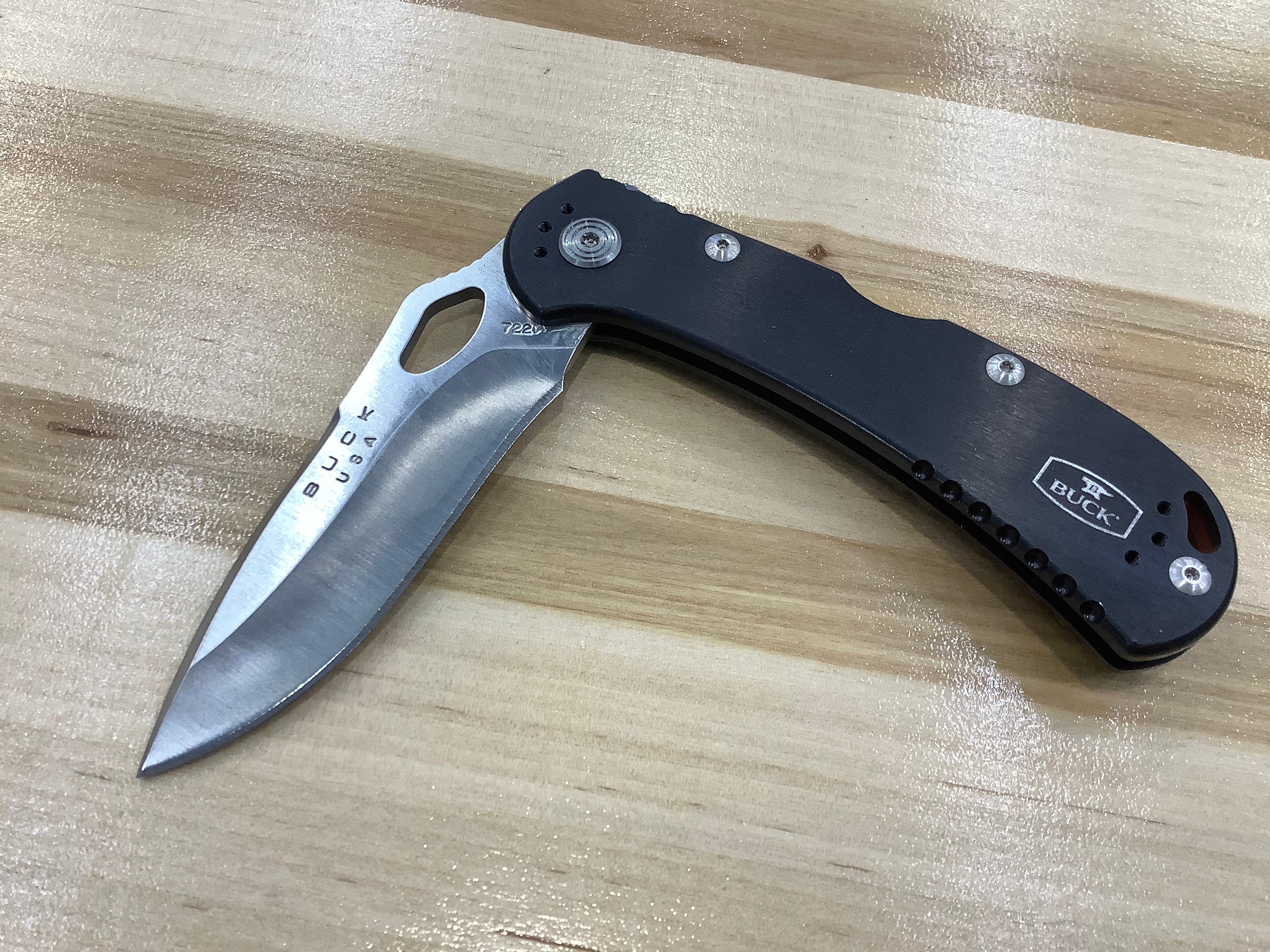 Buck Spitfire Lockback Black