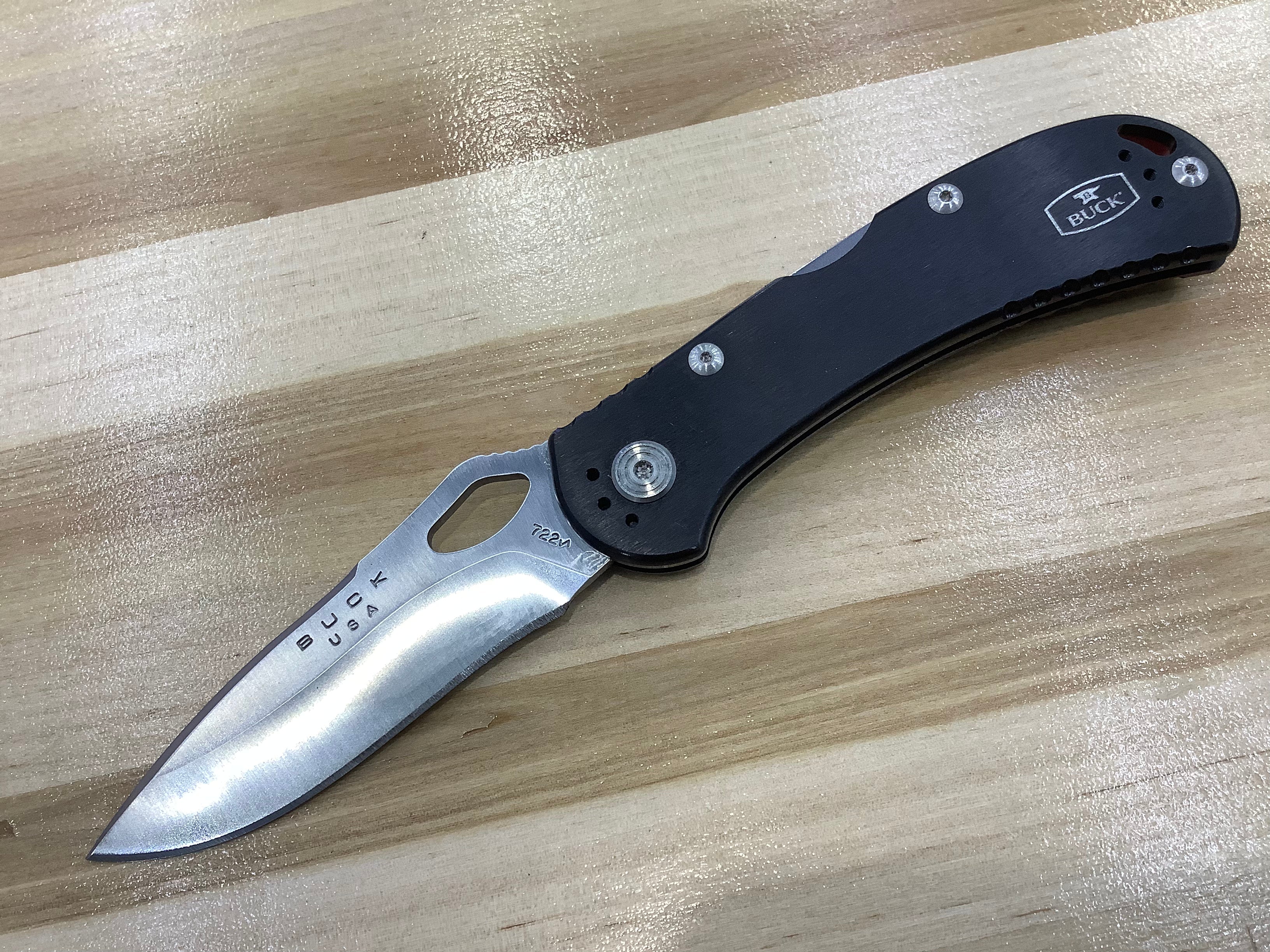 Buck Spitfire Lockback Black