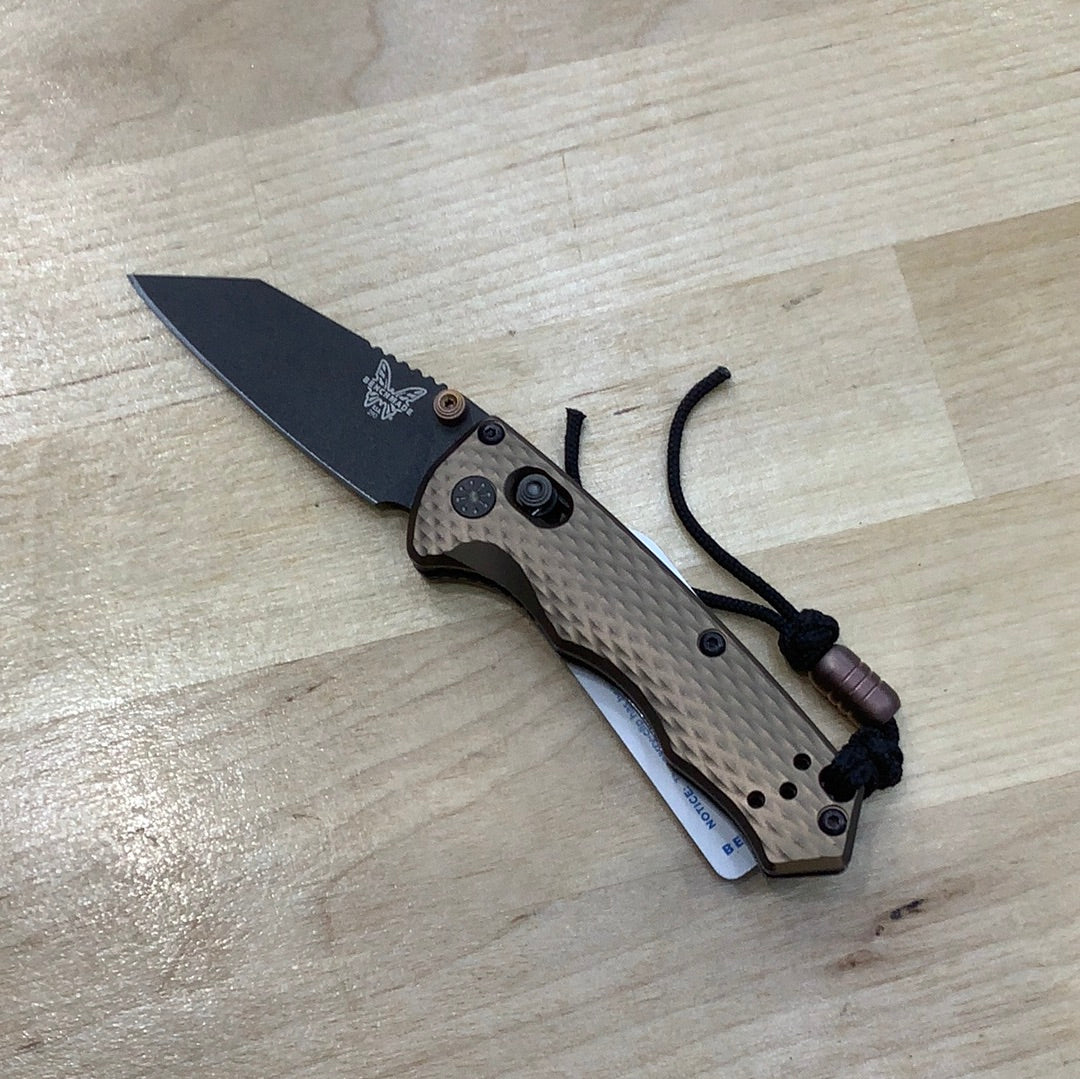 Benchmade Full Immunity 290BK-1 FDE Anodized AL with CPM-M4