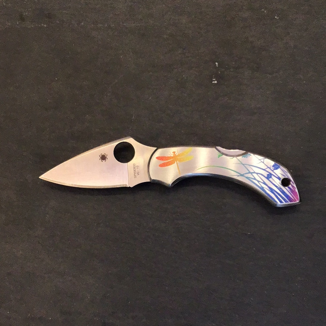 Spyderco Dragonfly Tattoo Acier inoxydable