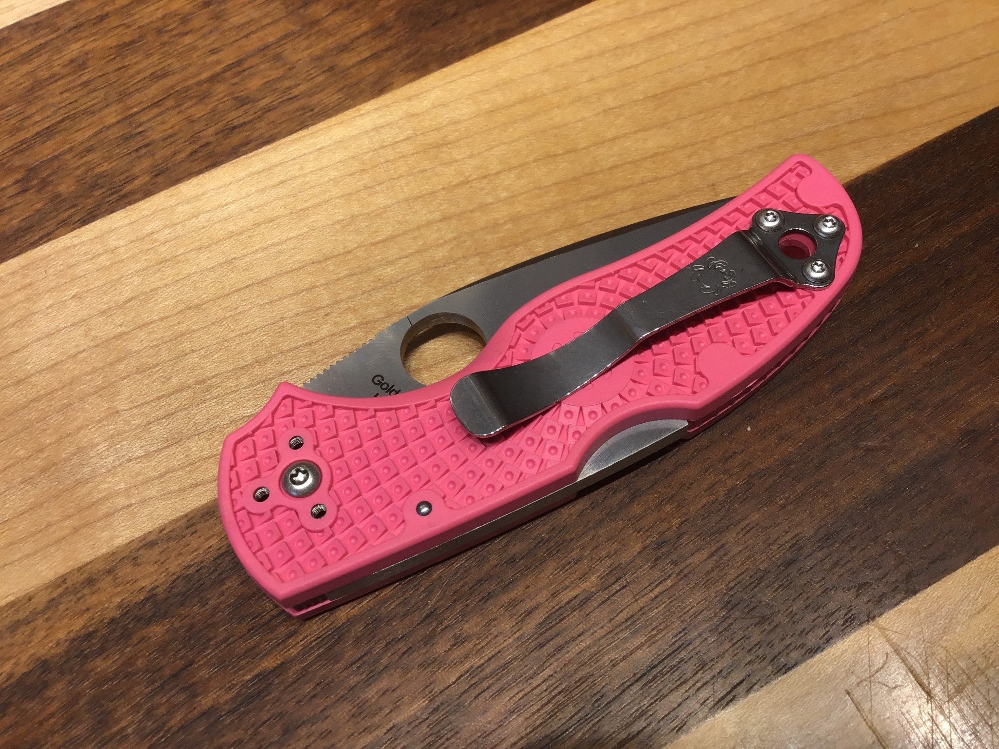 Spyderco Native 5 in Pink FRN and CPM S30V