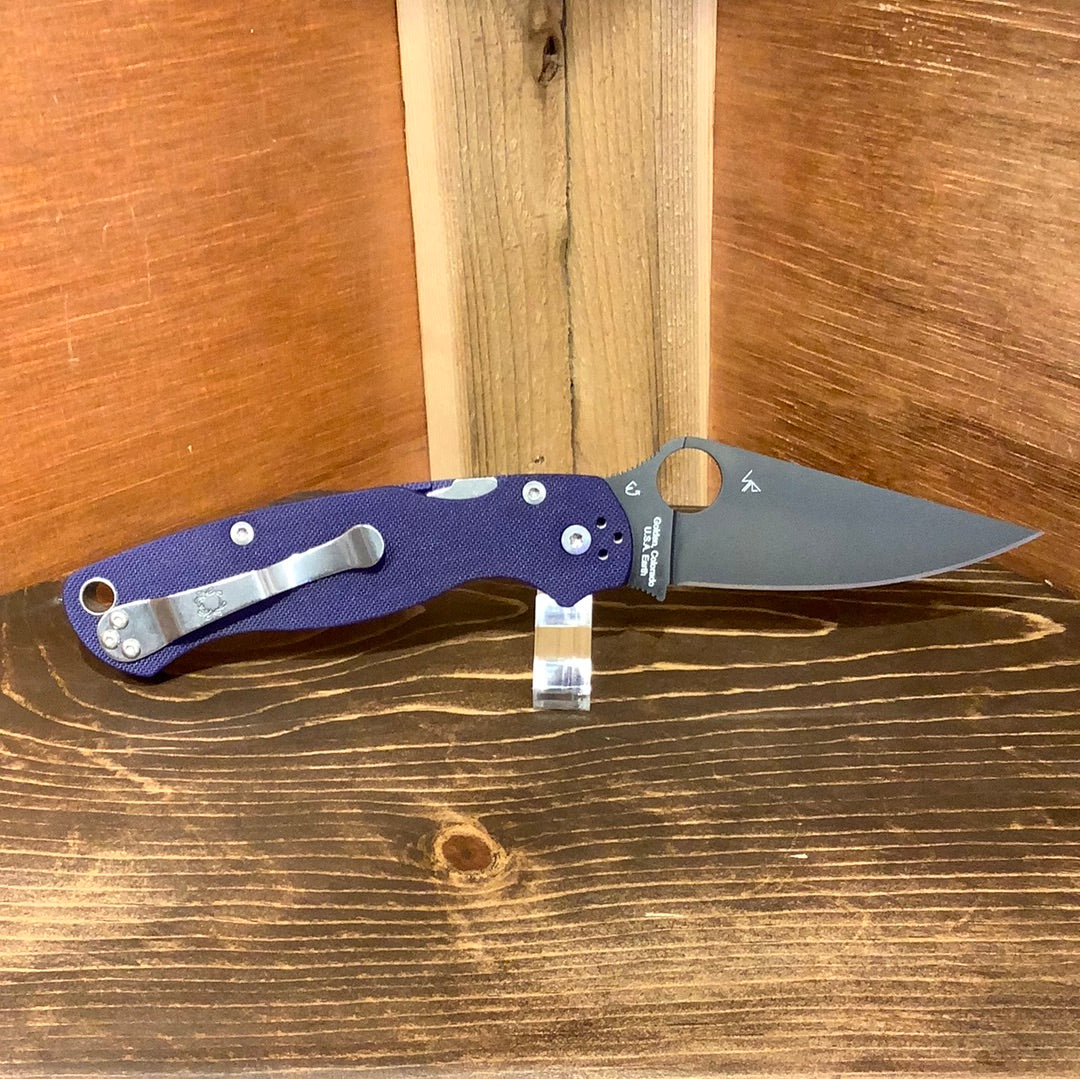 Paramilitary 2 in CPM S45VN BK with Blurple G-10