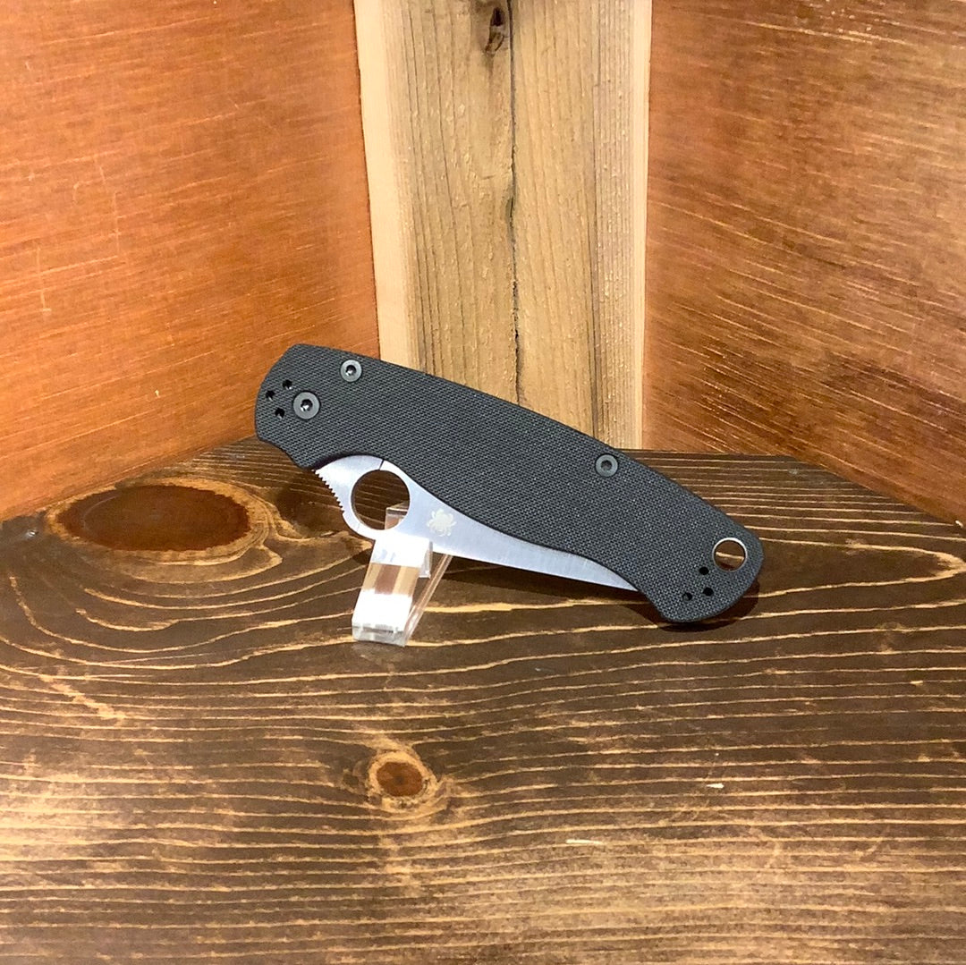 Spyderco Paramilitary 2 en CPM S110V avec G-10 noir