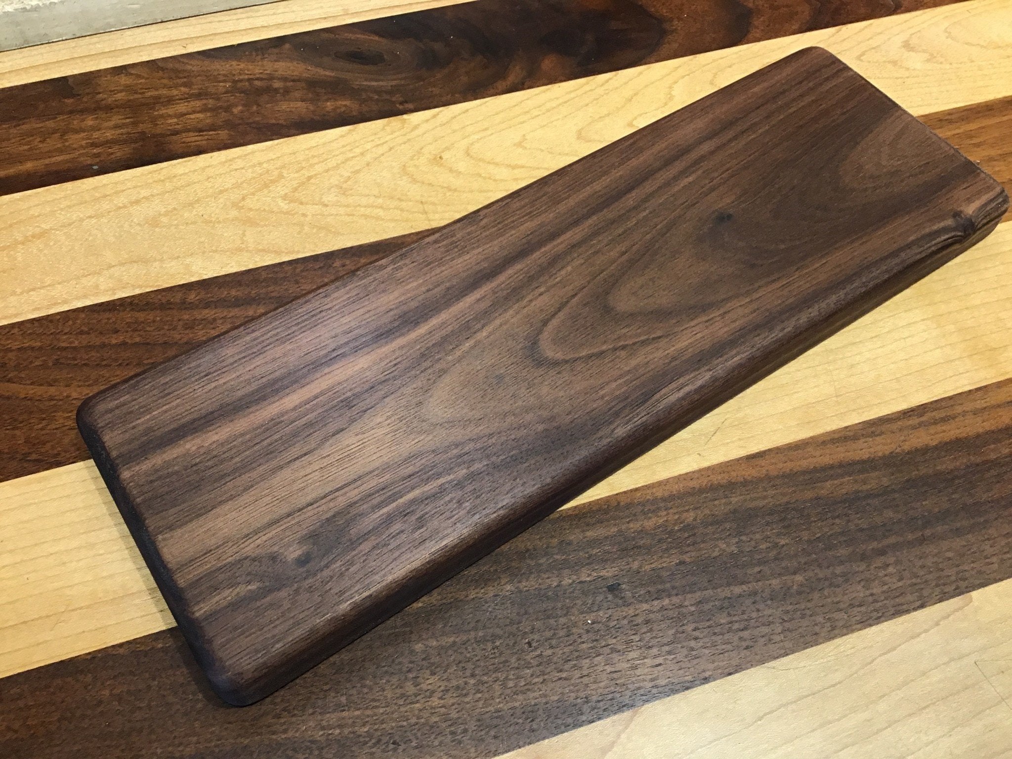 12” Walnut Magnetic Knife Rack