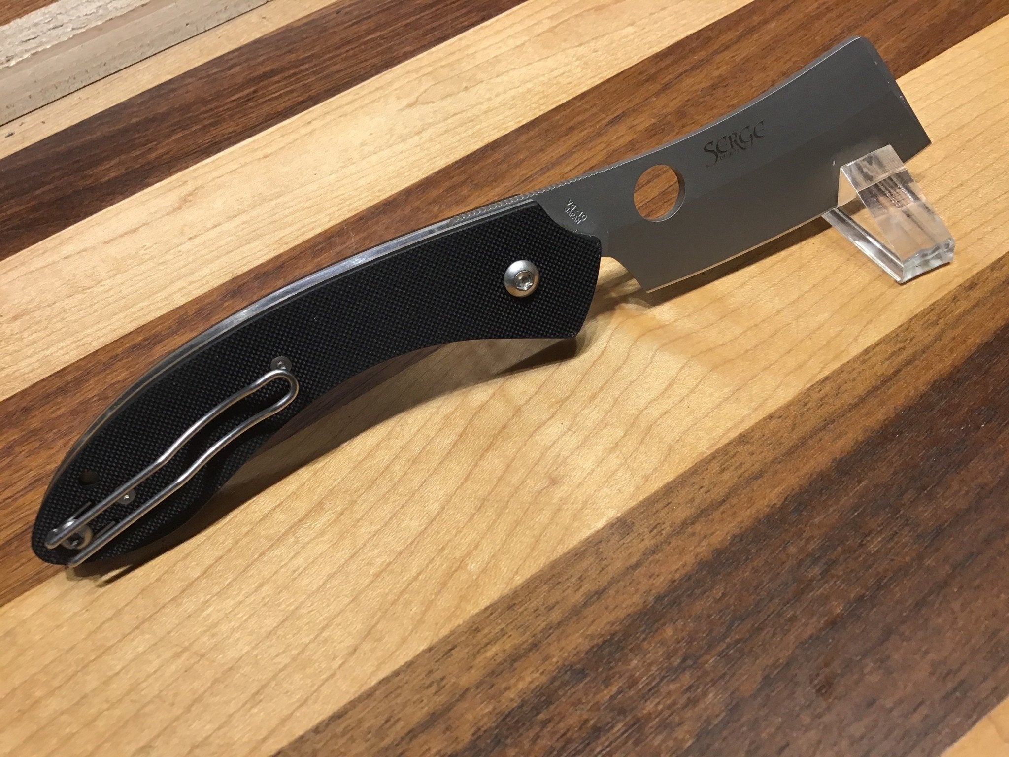 Spyderco Roc Mini Cleaver Liner Lock Folding Knife