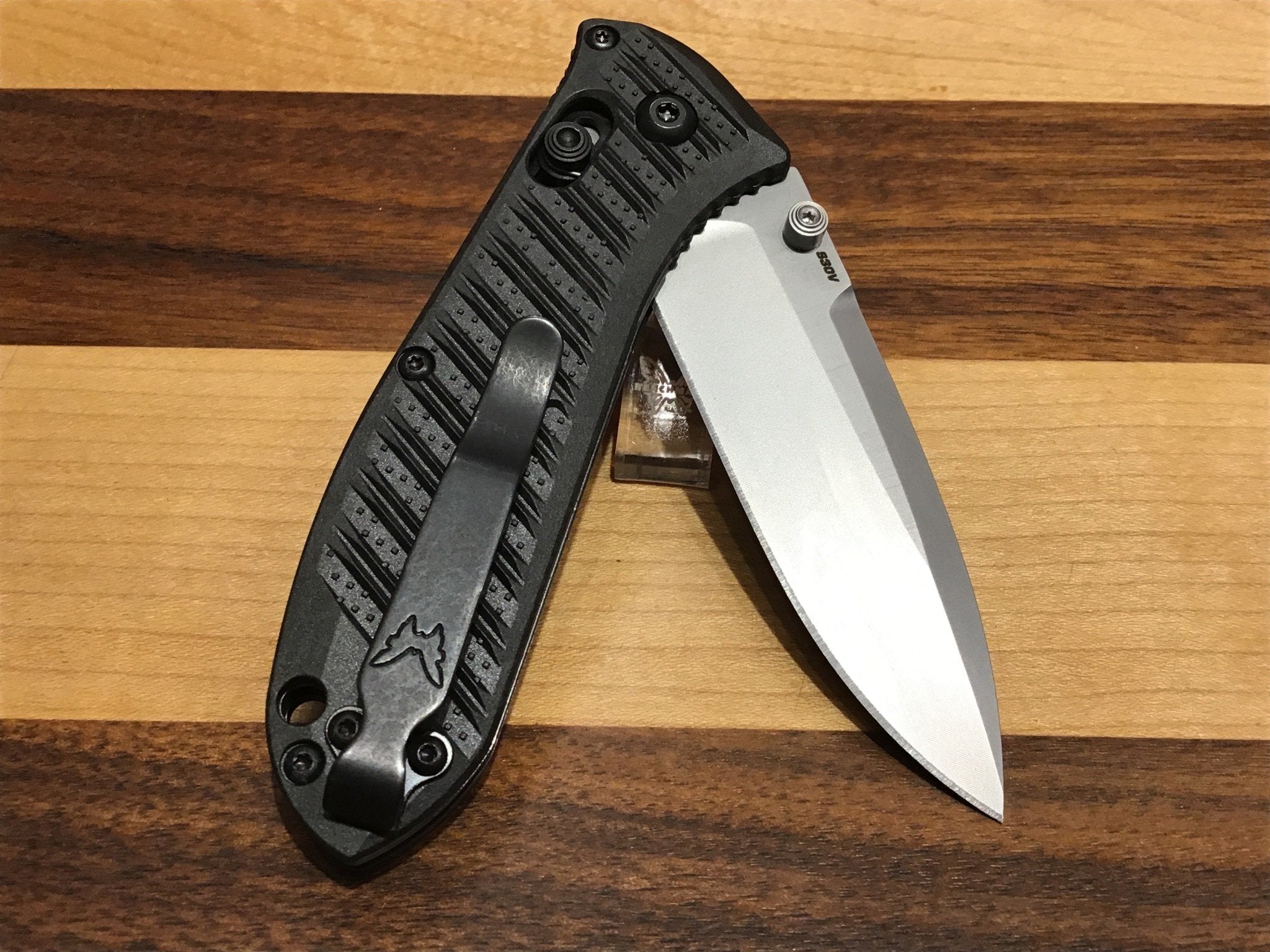 Verrouillage d'axe Benchmade Mini Presidio II 575-1, poignée CF-Elite