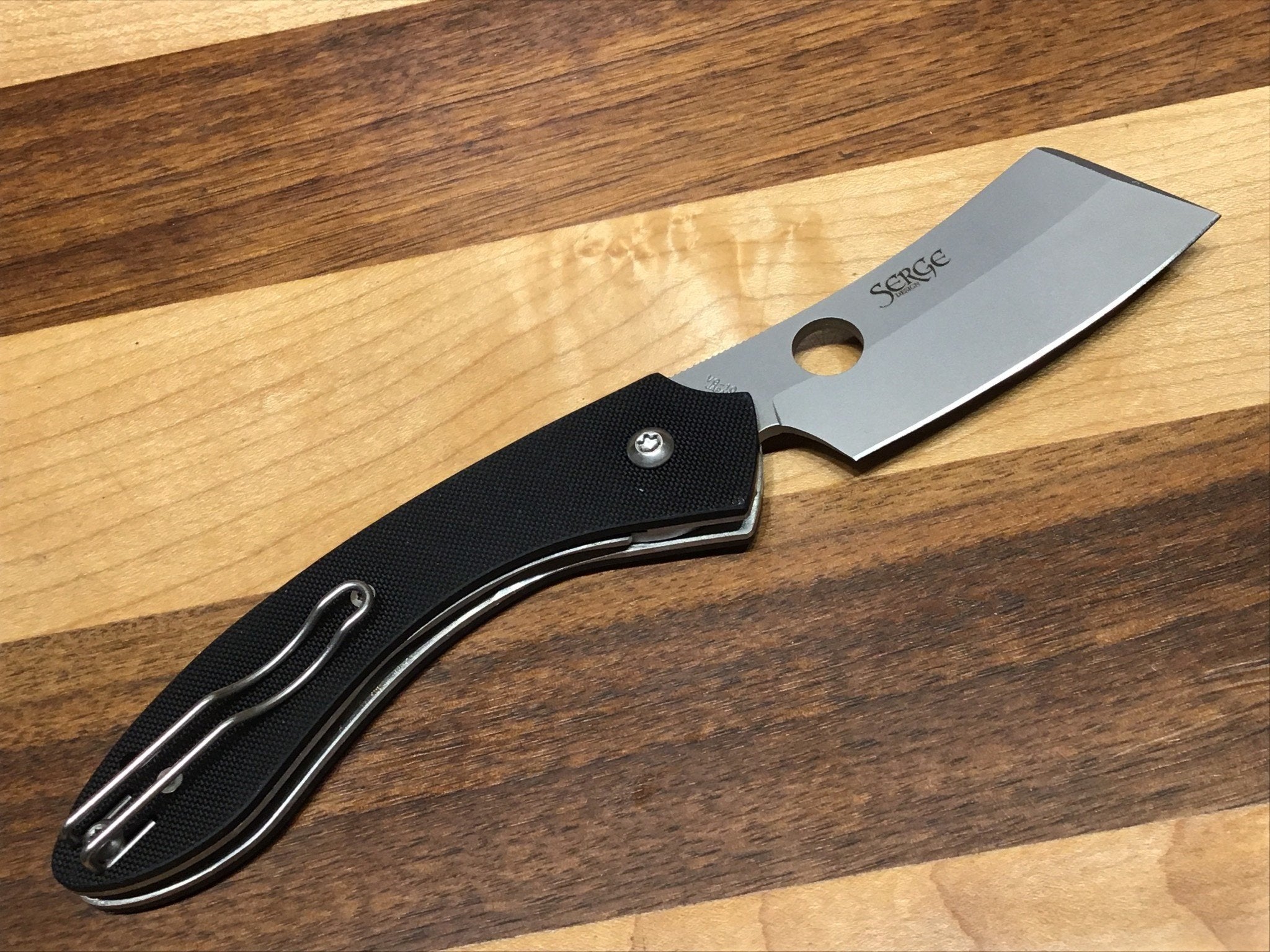 Spyderco Roc Mini Cleaver Liner Lock Folding Knife
