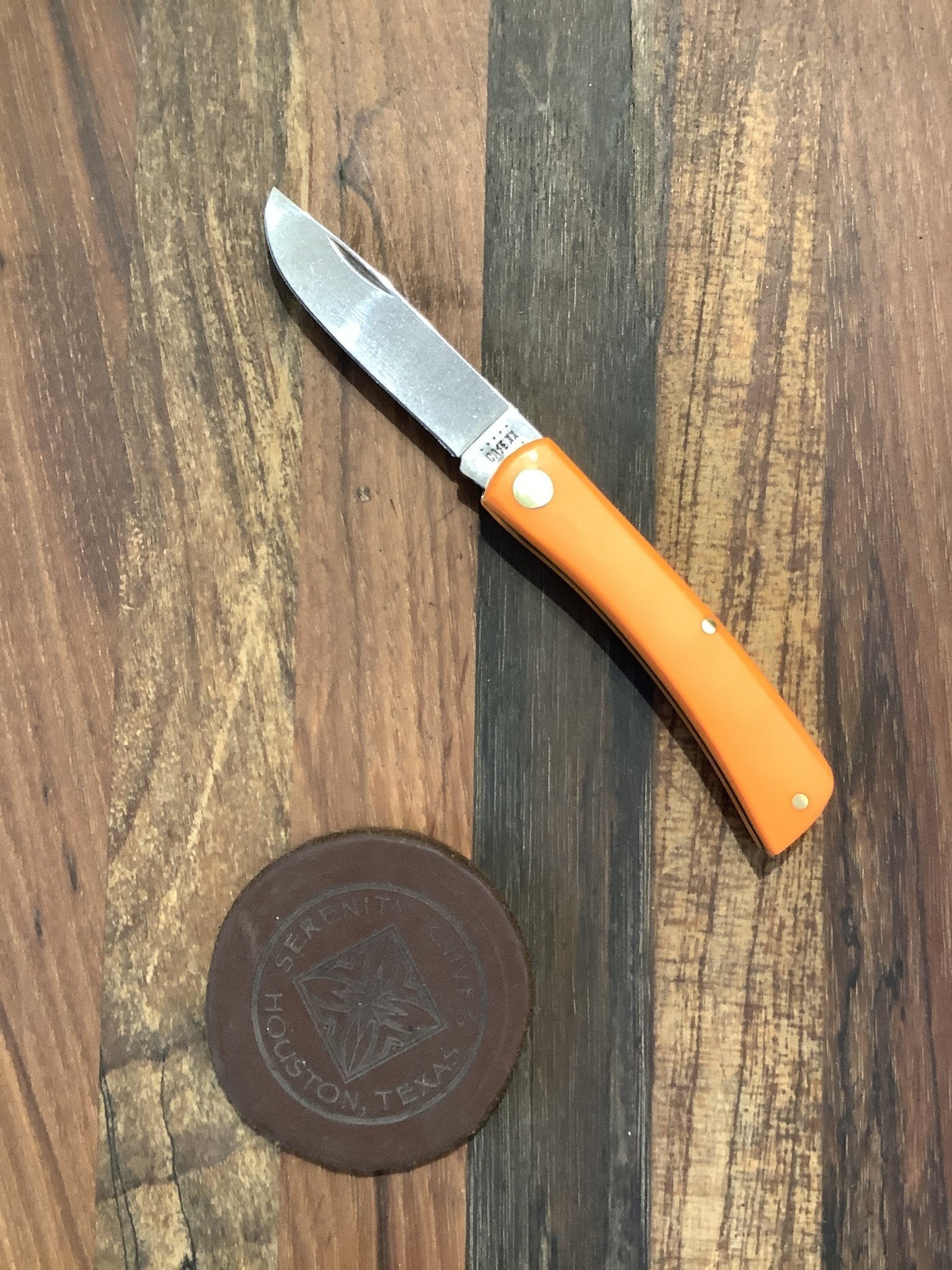 Case Sodbuster Jr. Orange Synthetic with Tru-Sharp